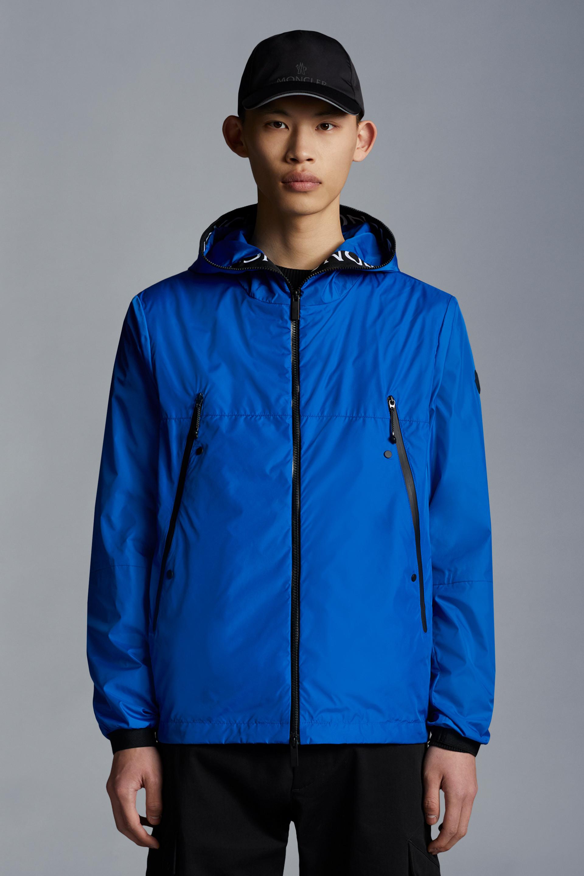Moncler Junichi Rain Jacket in Blue for Men | Lyst