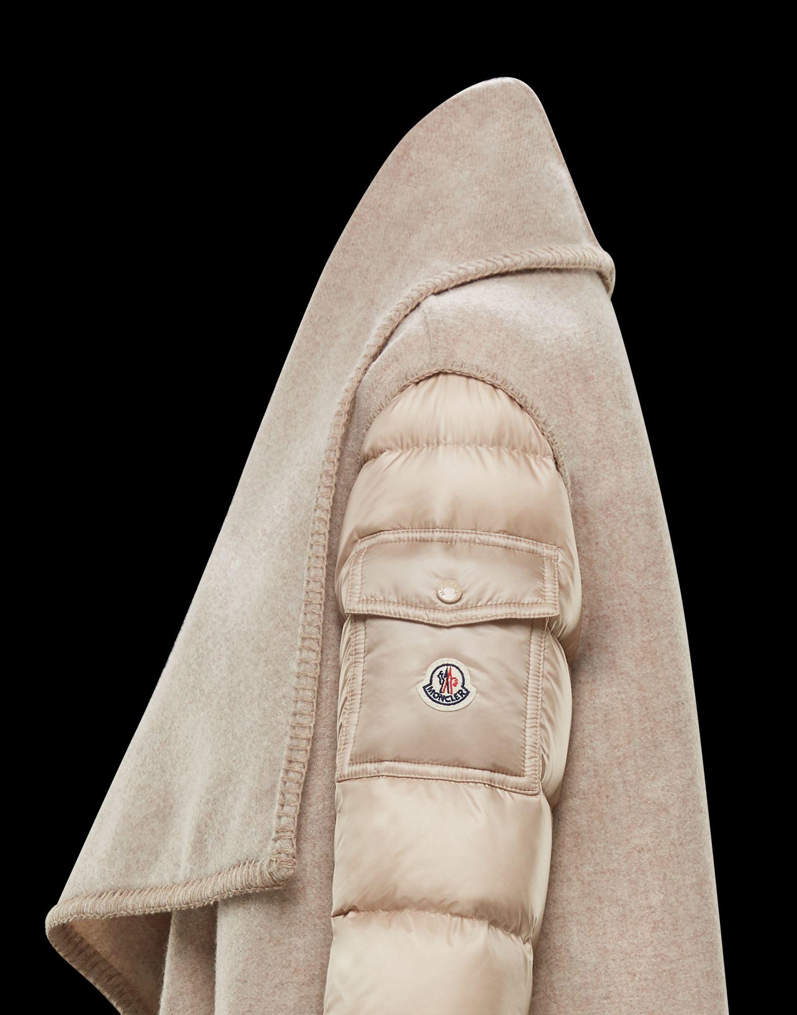 Moncler Goose Cape in Beige (Natural) - Lyst