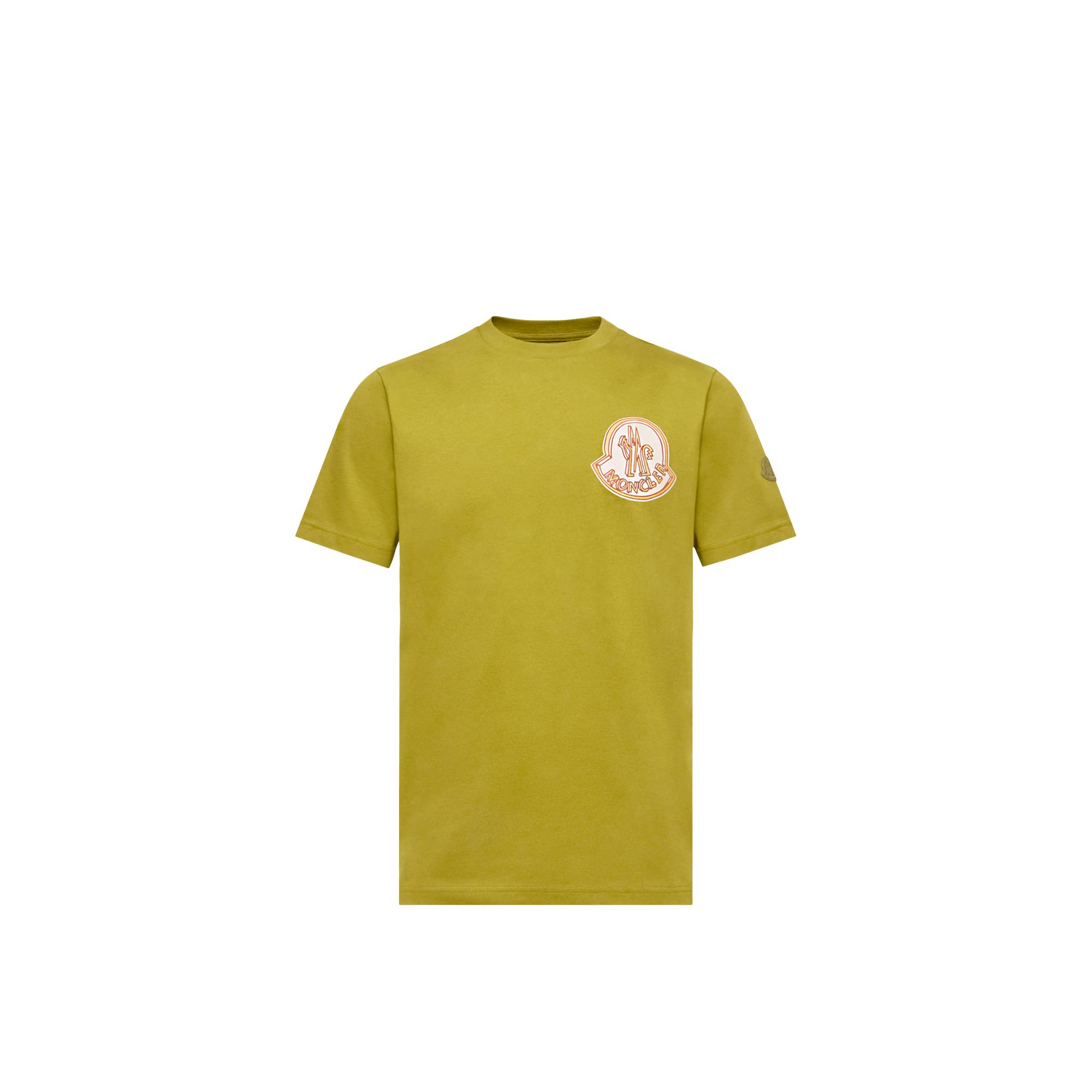 Yellow Moncler T-shirts for Men | Lyst