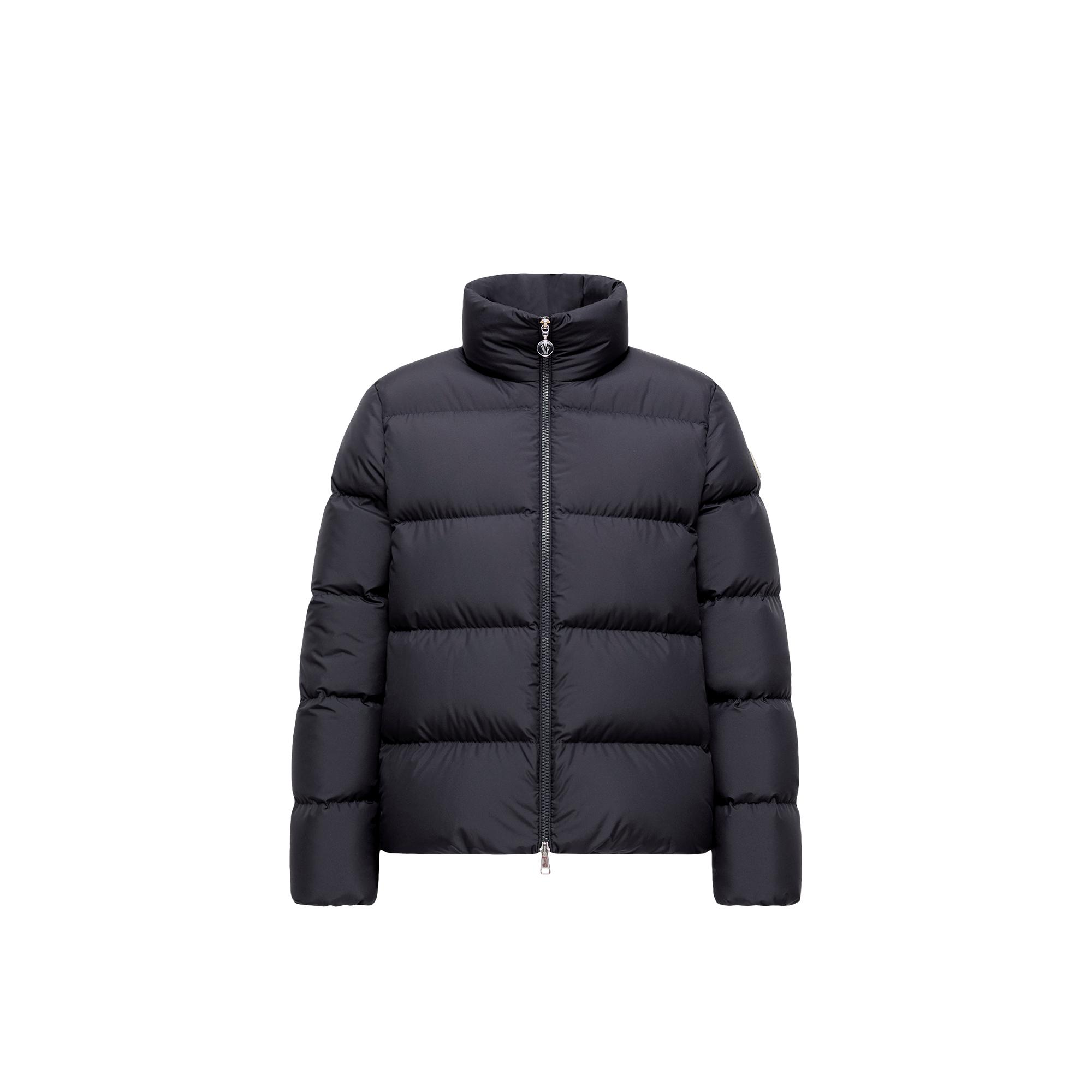 Moncler Mauzun Short Down Jacket in Blue | Lyst UK