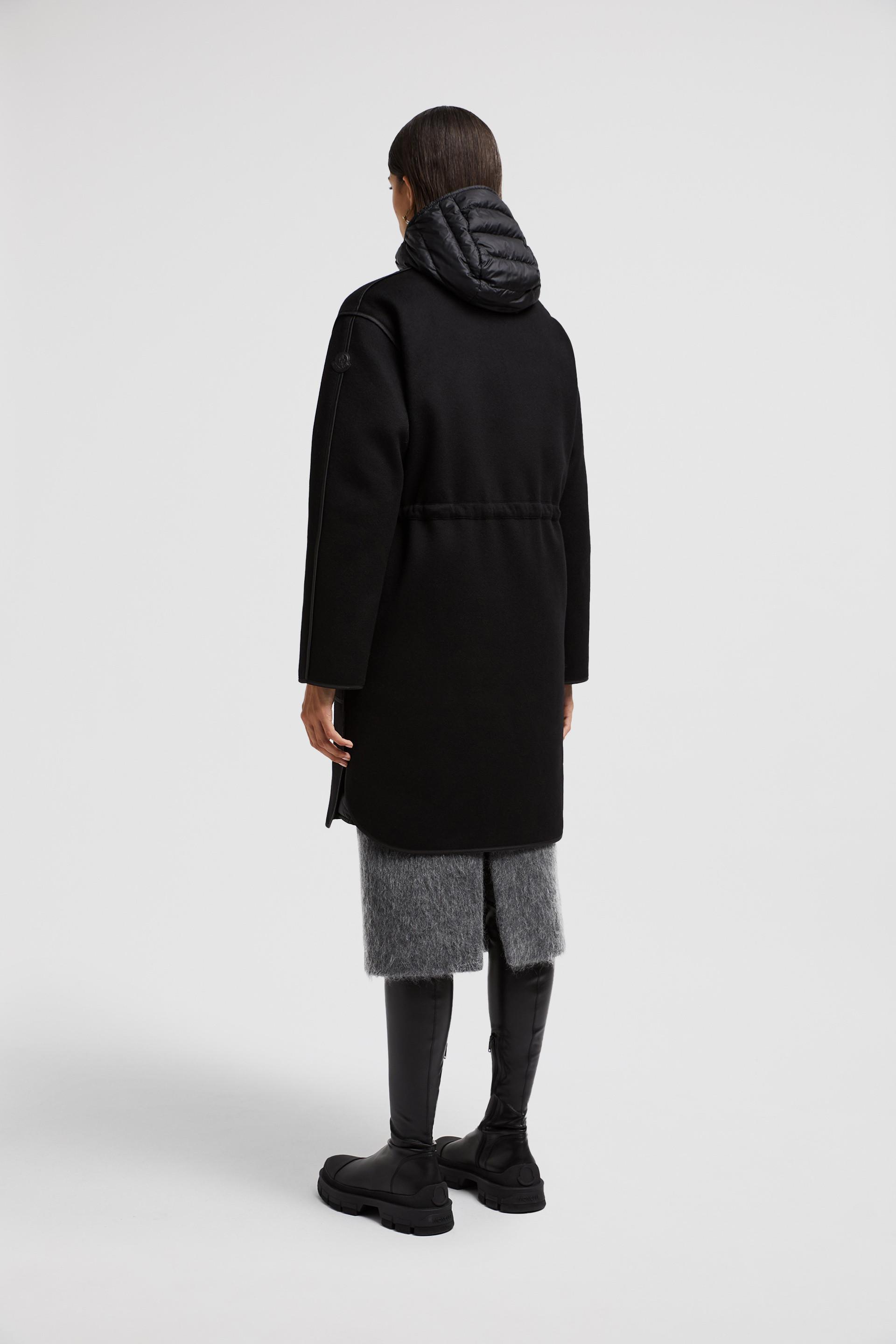 Moncler Bonreposロングダウンジャケット ブラック | Lyst