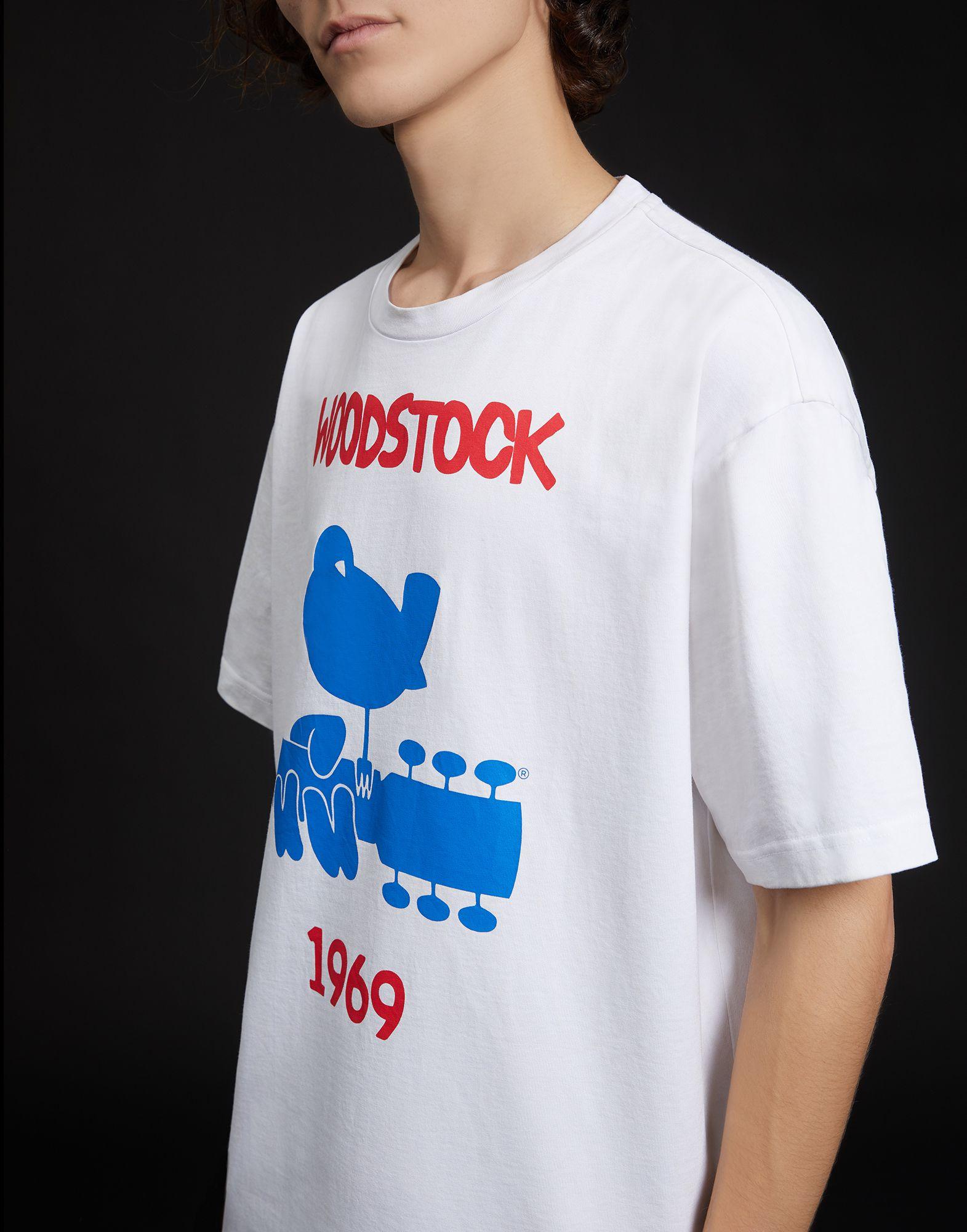 3 MONCLER GRENOBLE Woodstock 1969 T Shirt in White for Men - Lyst