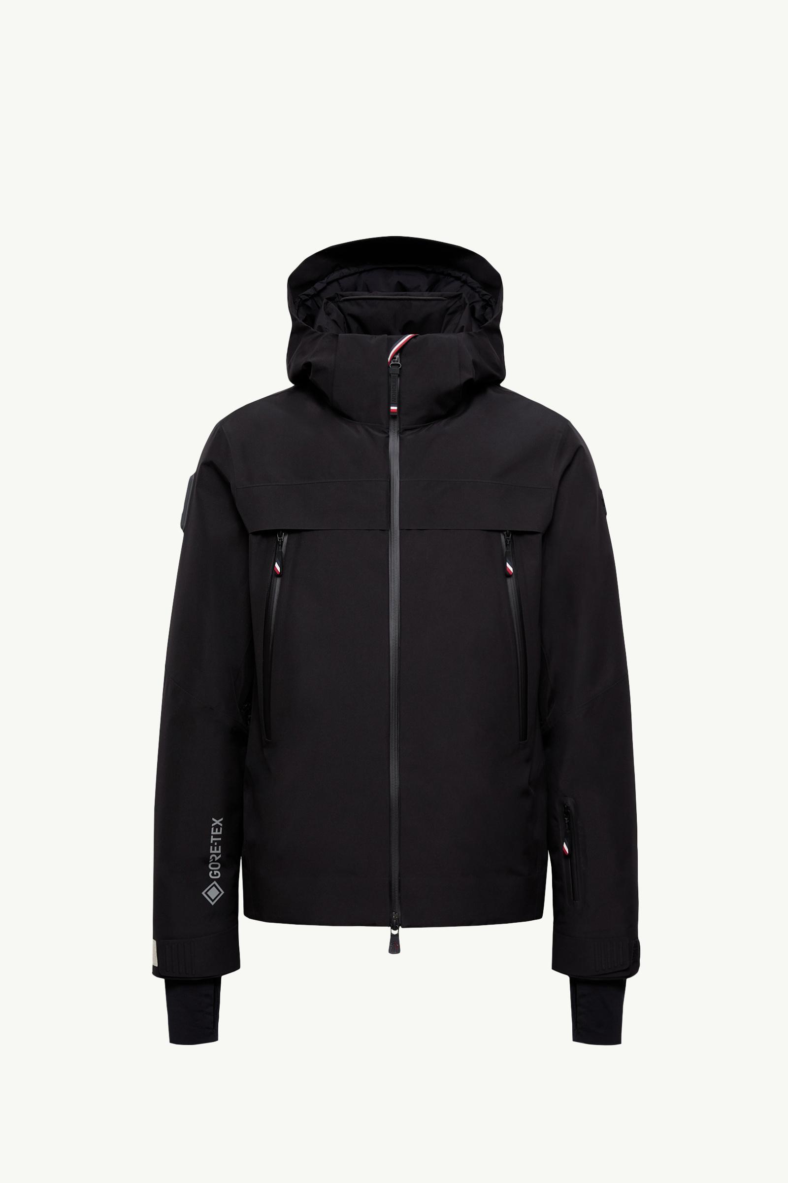 Moncler Balmhorn Hooded Gore-Tex Down Ski Jacket in Black for Men