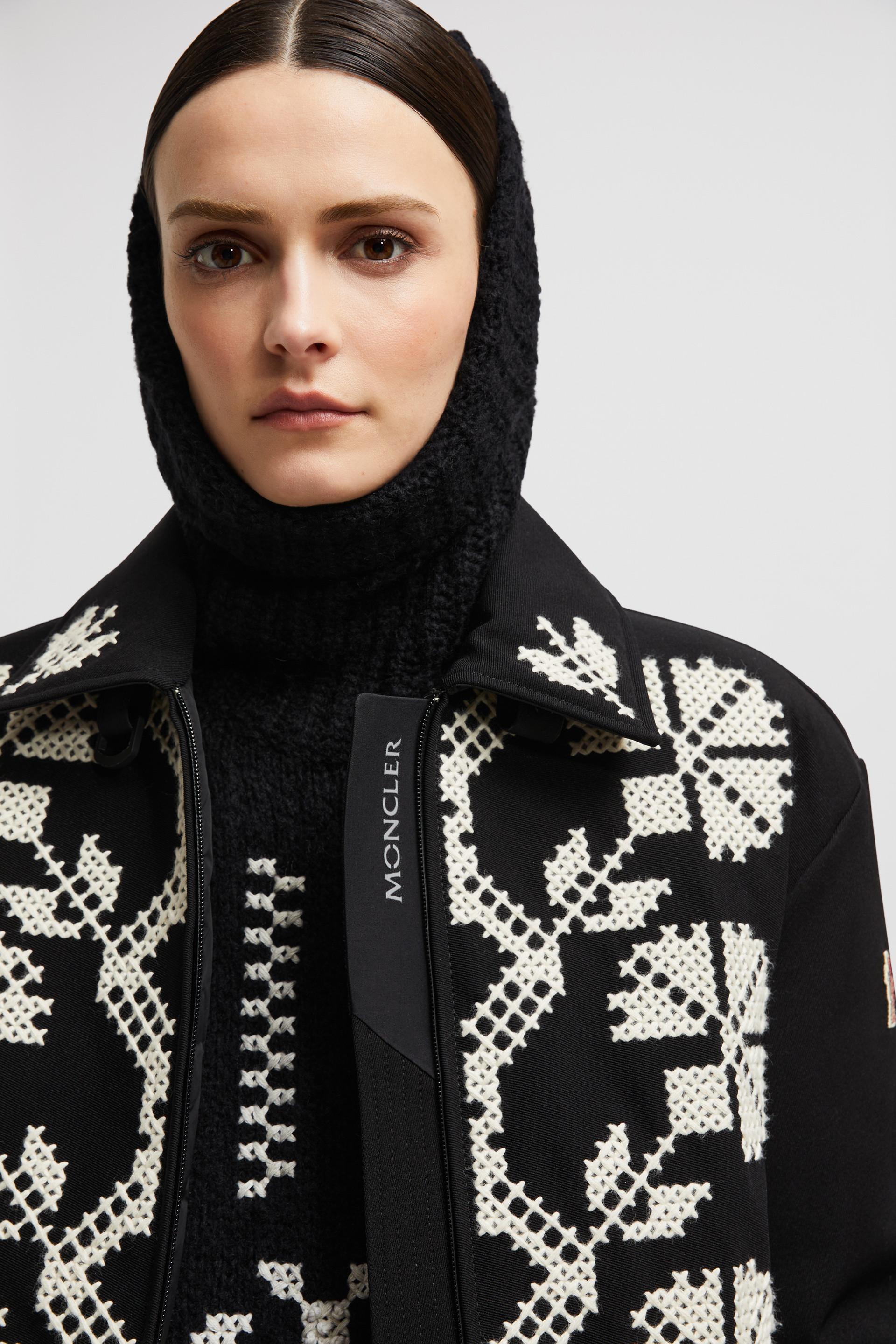 Moncler Pers Embroidered Down Ski Jacket ★関税込★ Moncler Pers Embroidered Down Ski Jacket Black | ModeSens