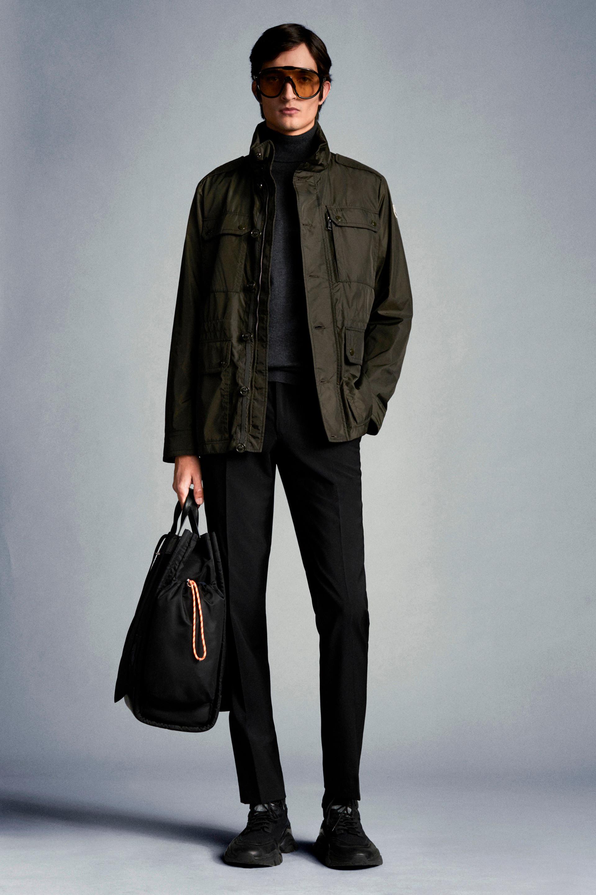 Moncler Lez Rain Jacket in Black for Men | Lyst