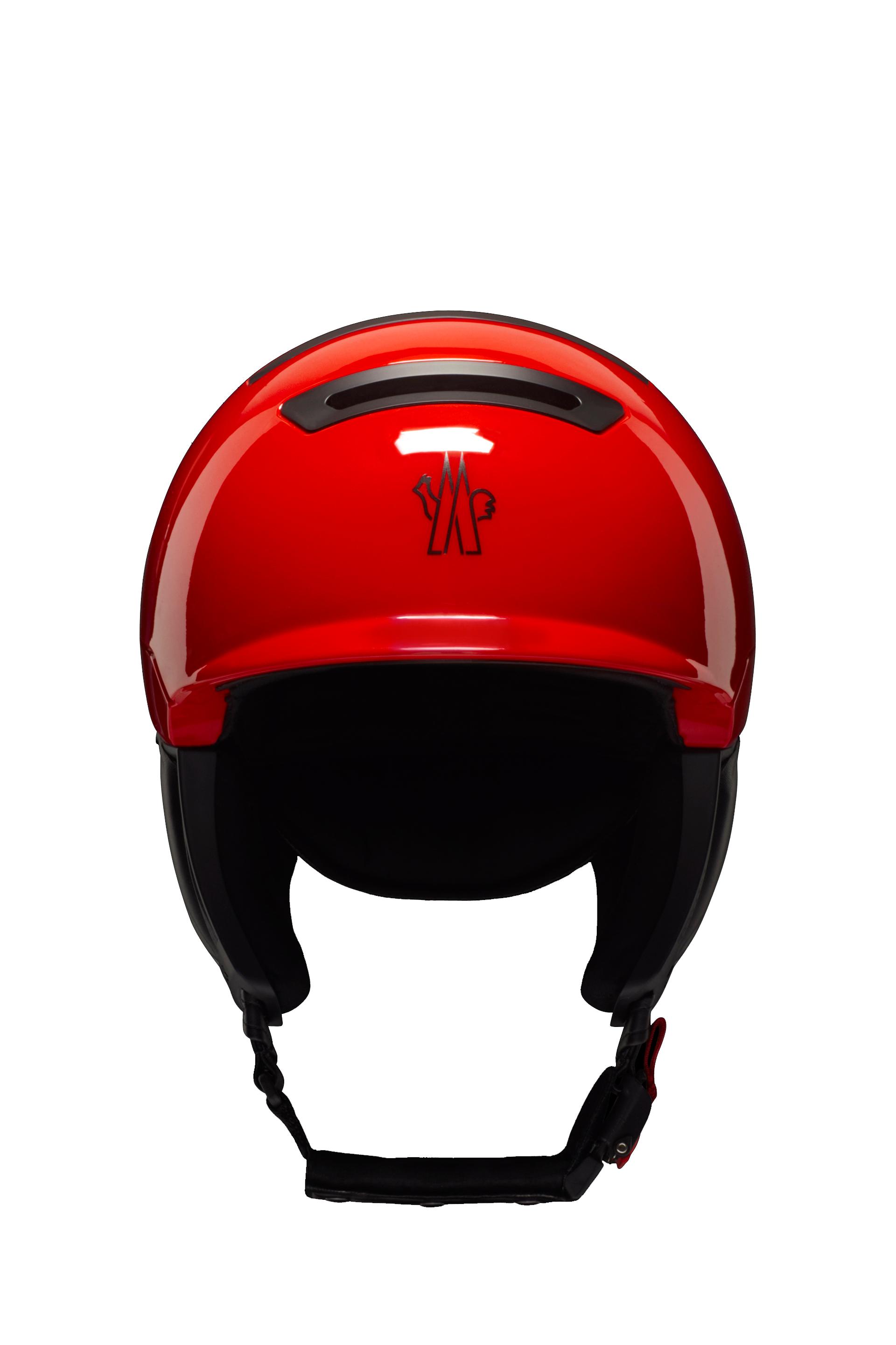 Moncler Logo Ski Helmet in Red | Lyst
