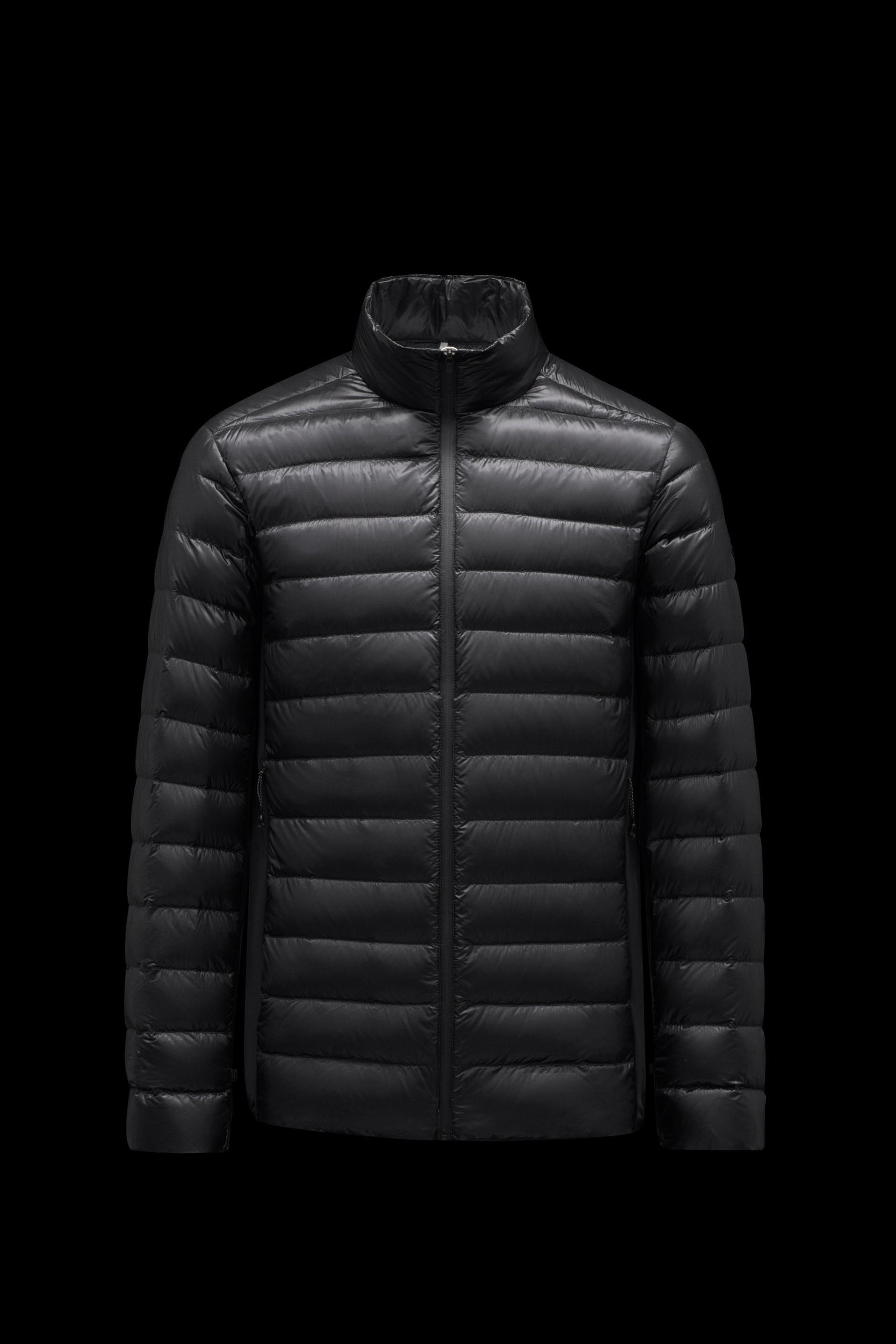 Moncler Vosges Short Down Jacket in Black for Men - Lyst