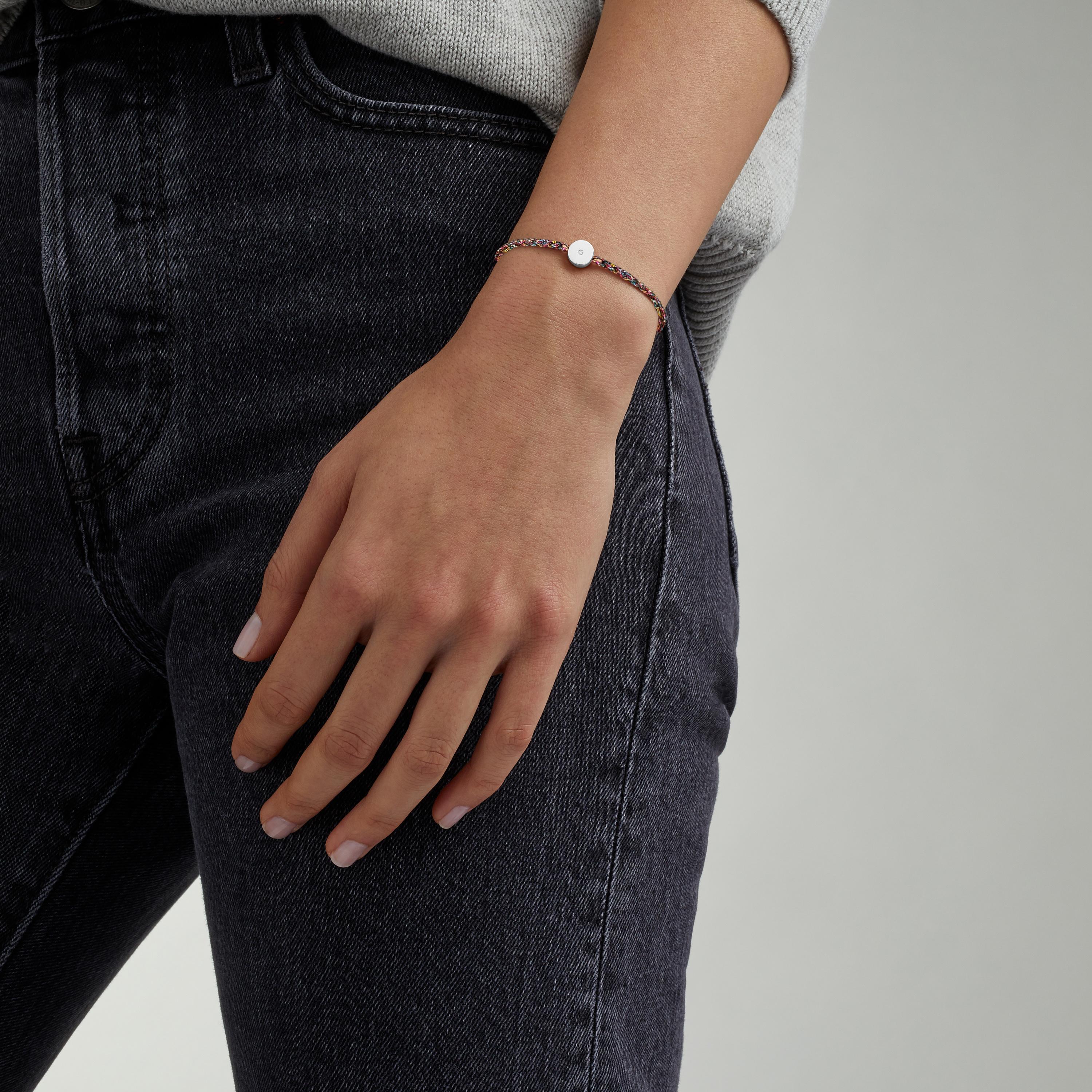 Monica Vinader Linear Solo Diamond Friendship Bracelet 2024 www.alhudapk