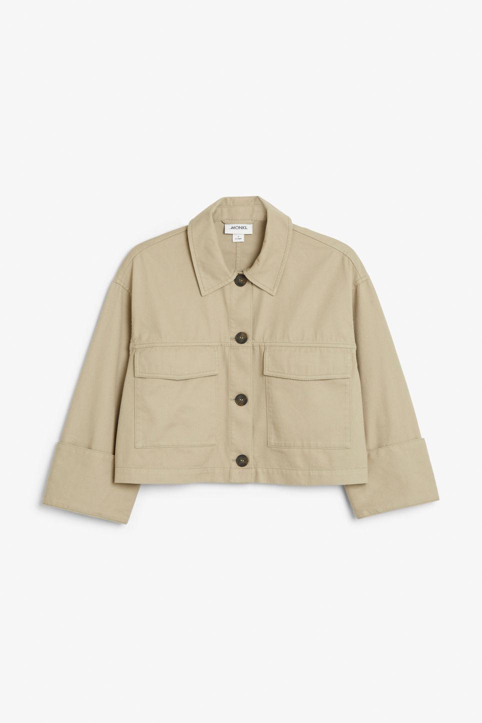 monki boxy utility jacket