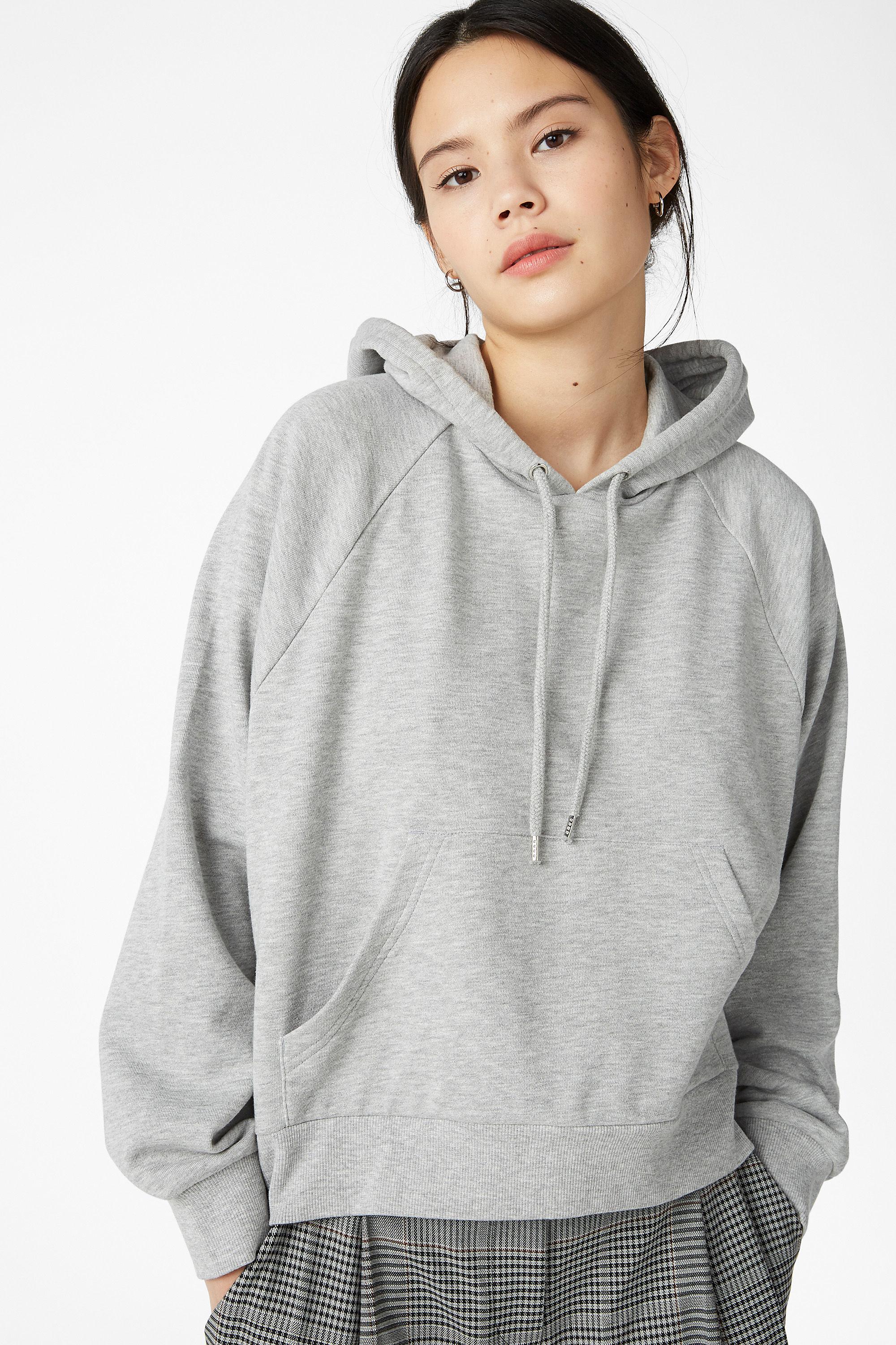 monki cropped hoodie
