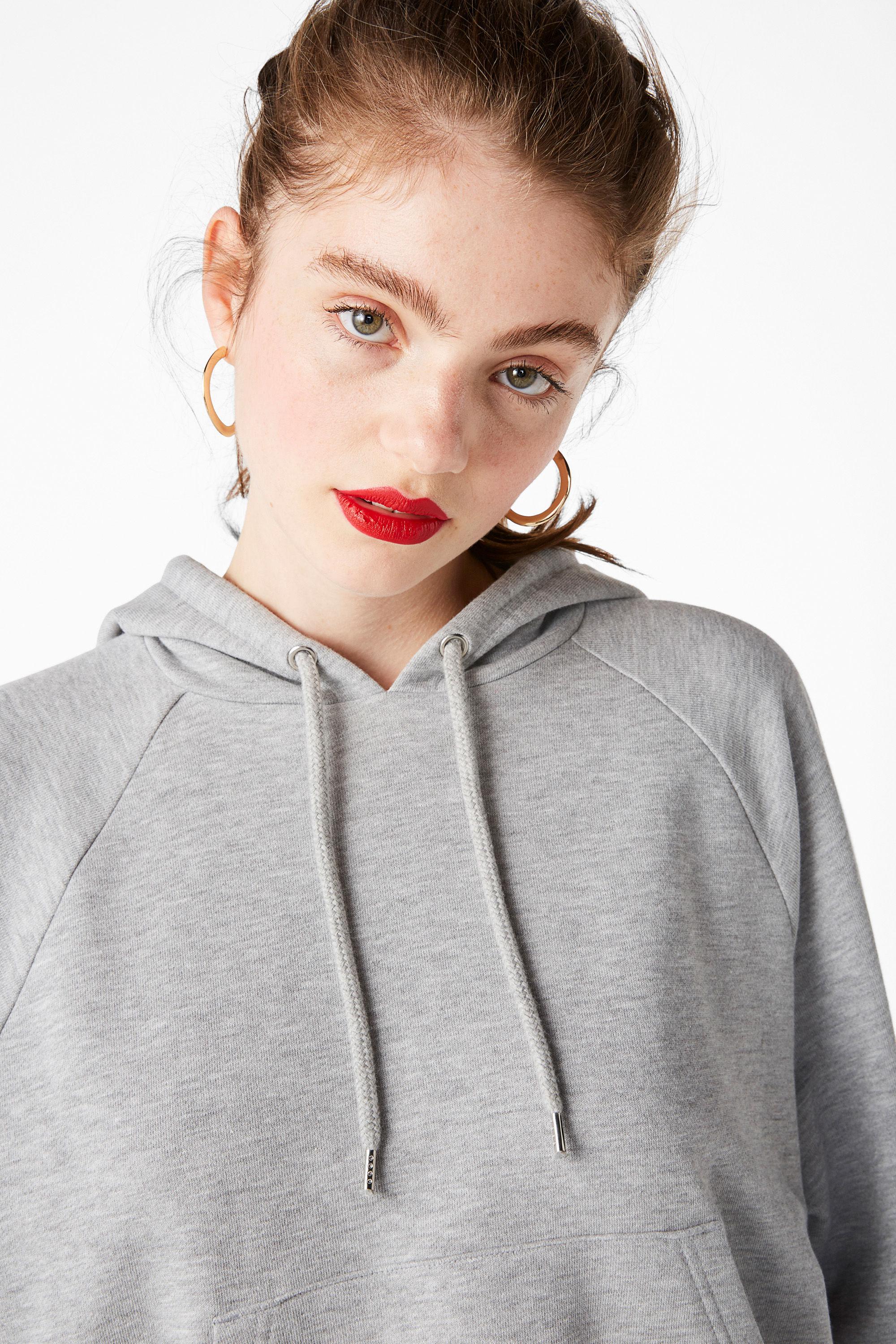 monki cropped hoodie