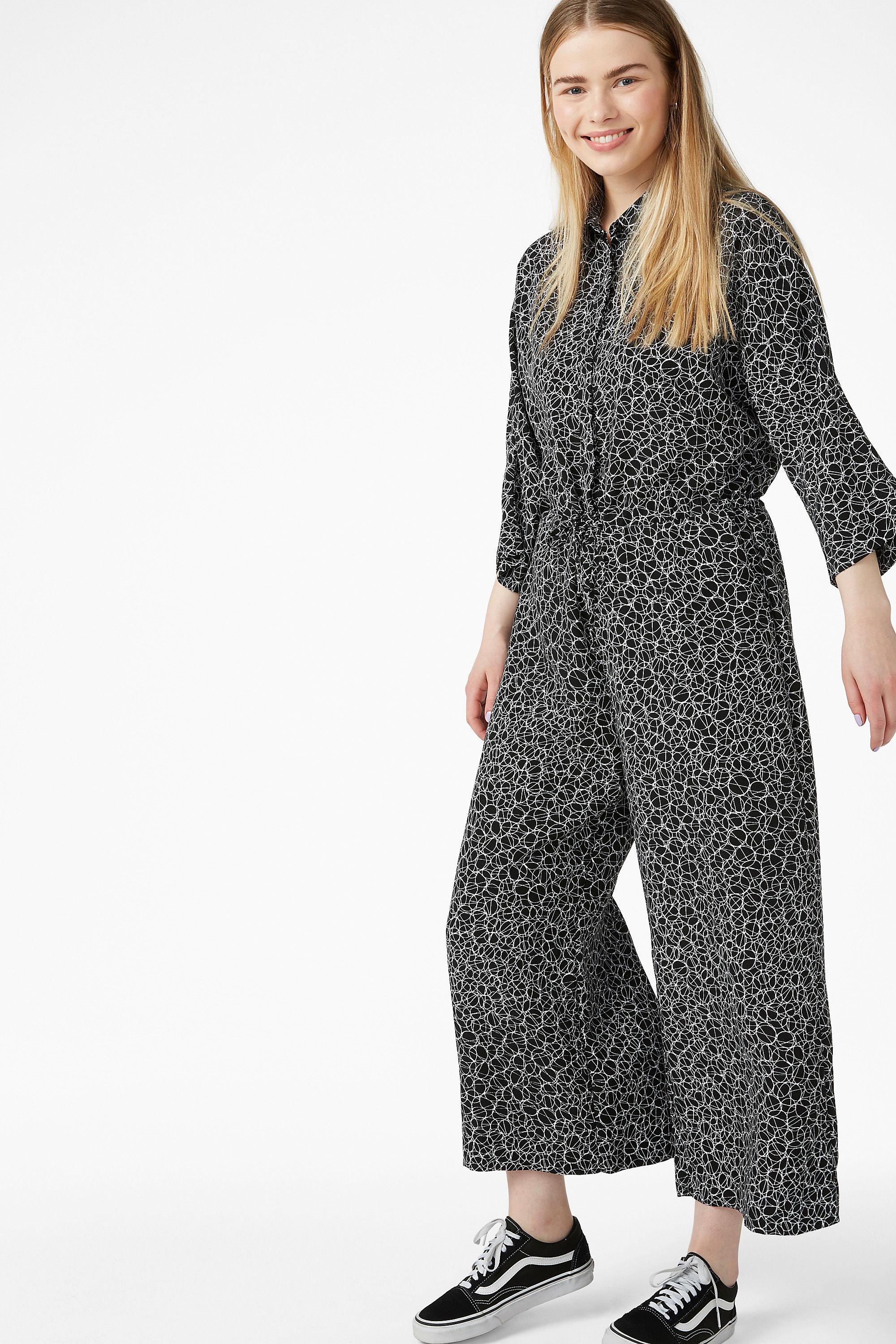monki wide fitting jumpsuit