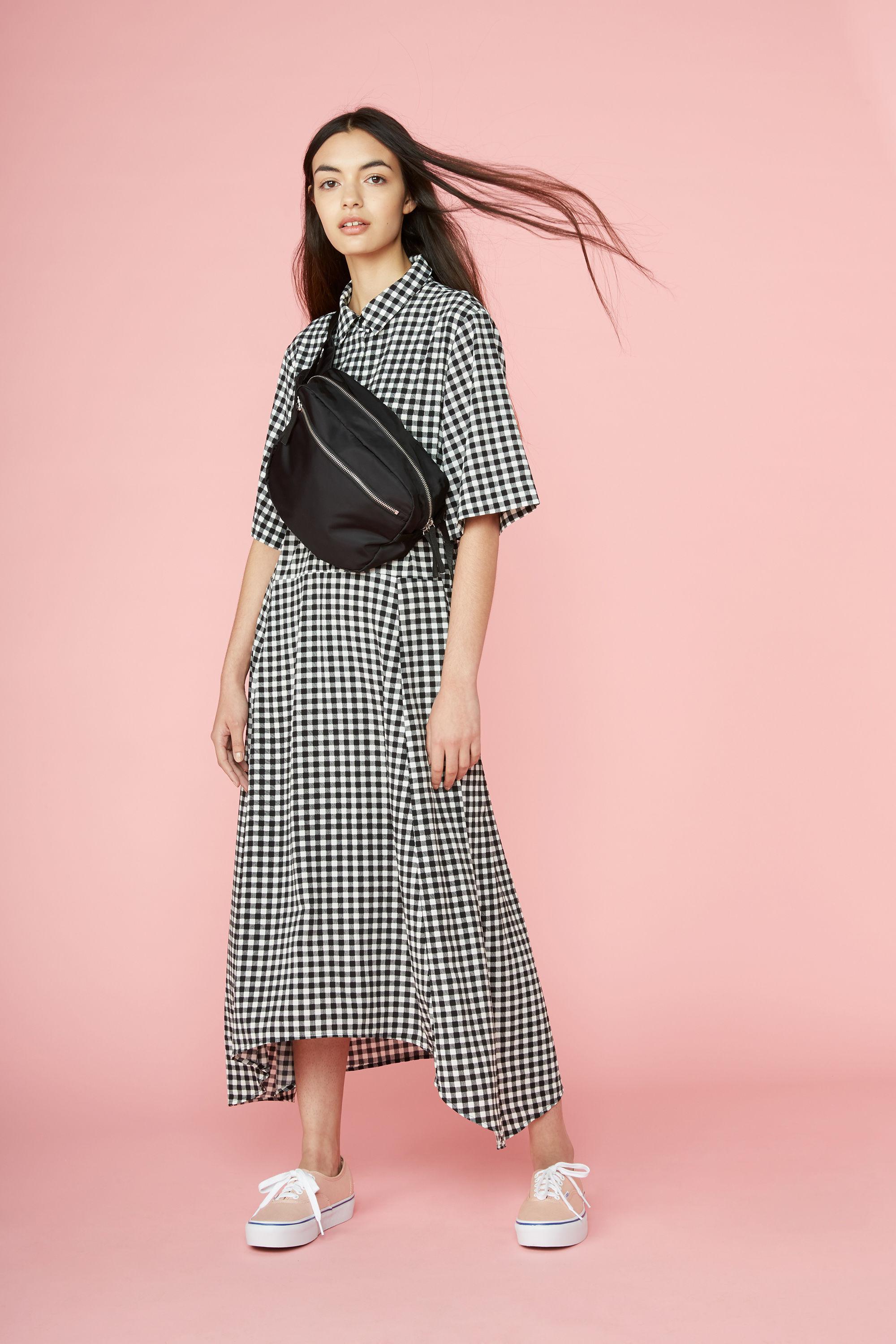 monki gingham dress