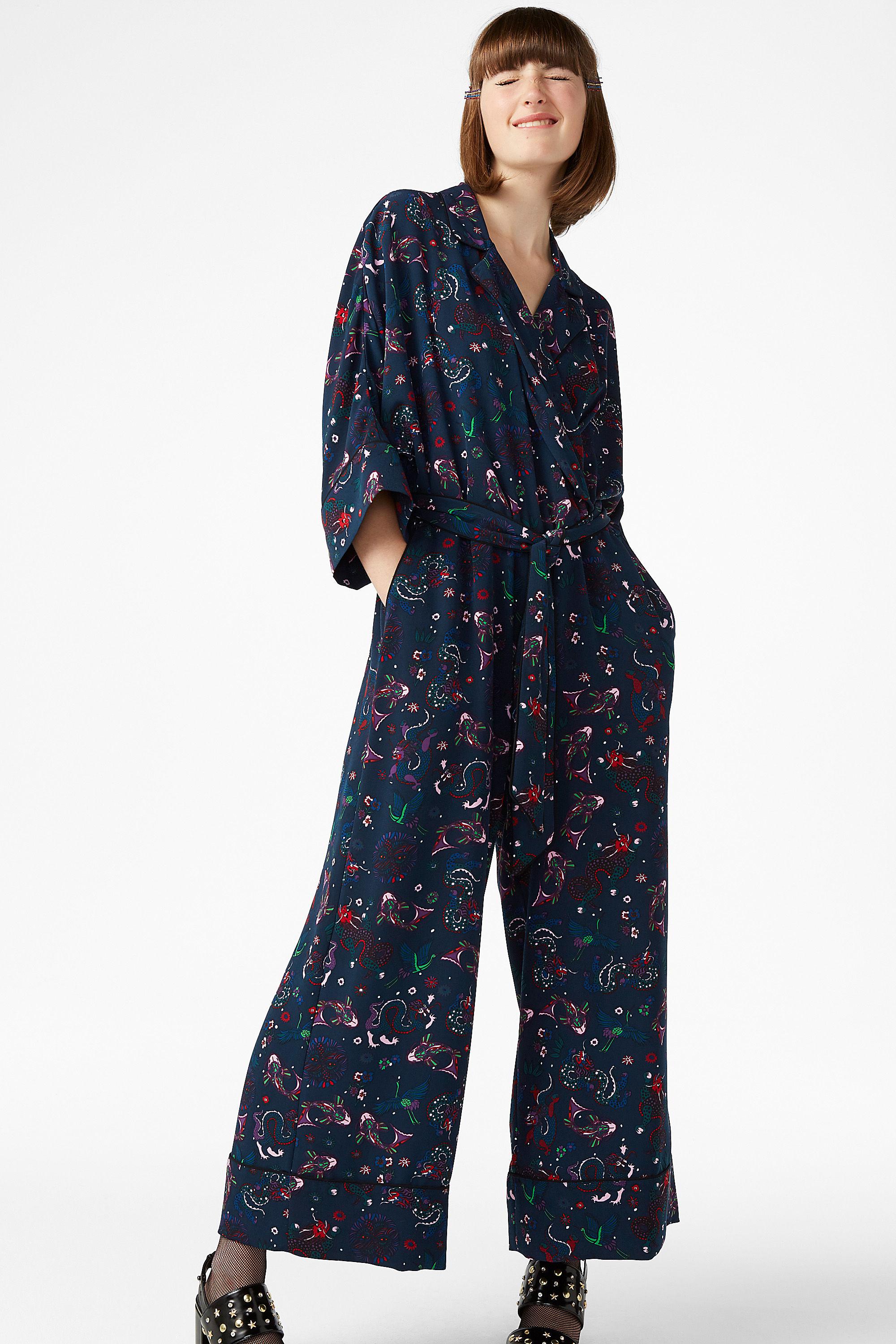 monki wrap jumpsuit