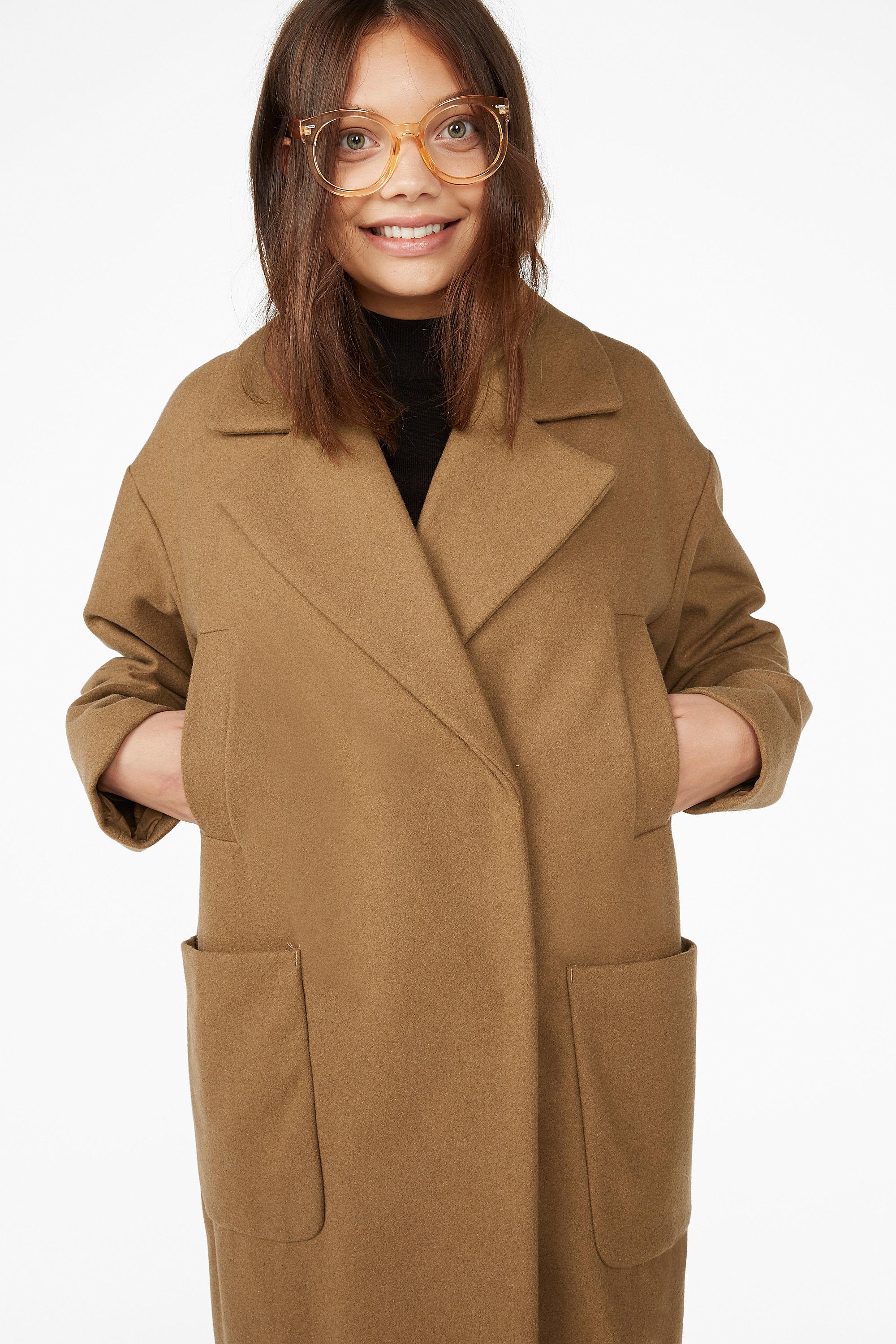 monki wool coat