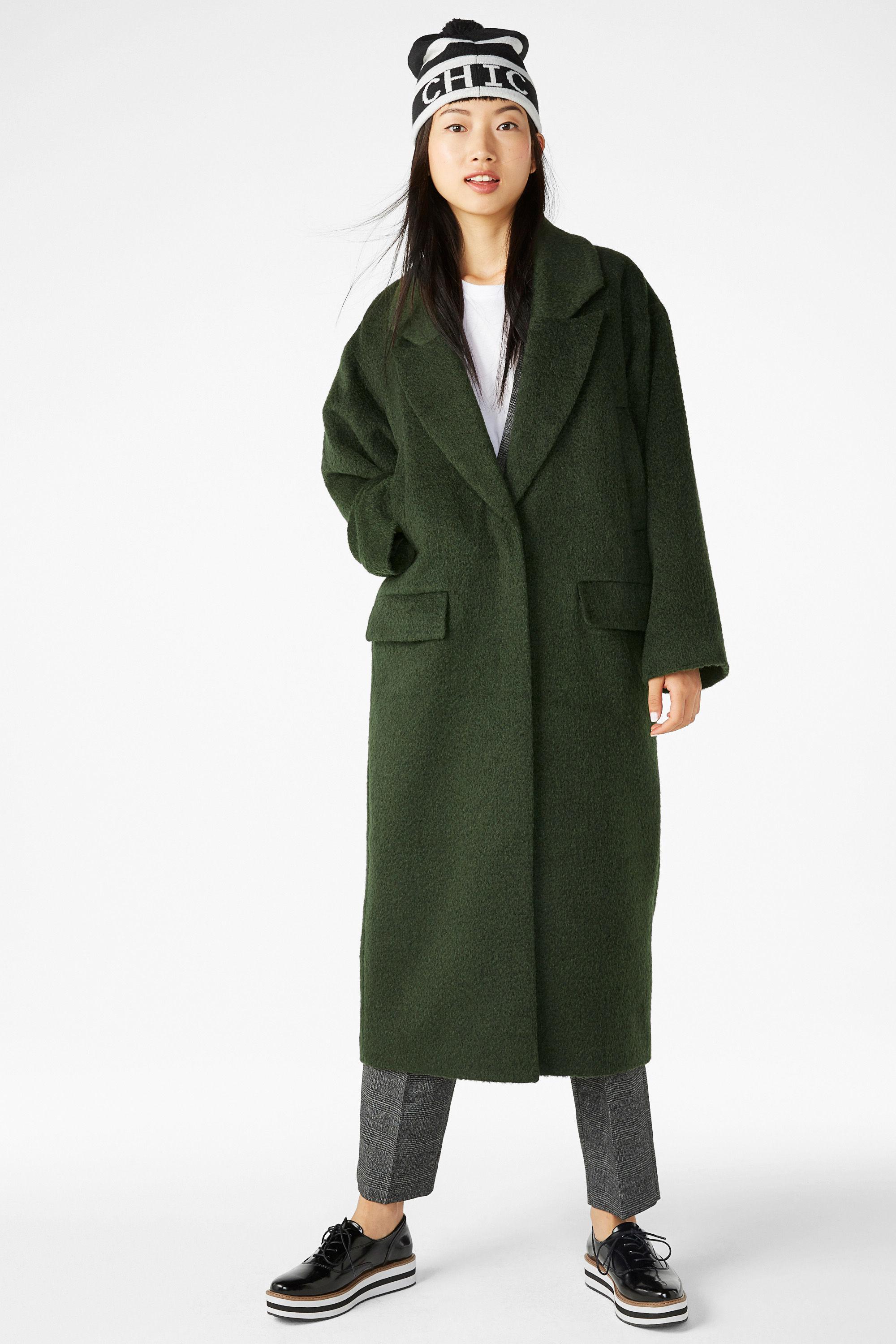 monki wool coat