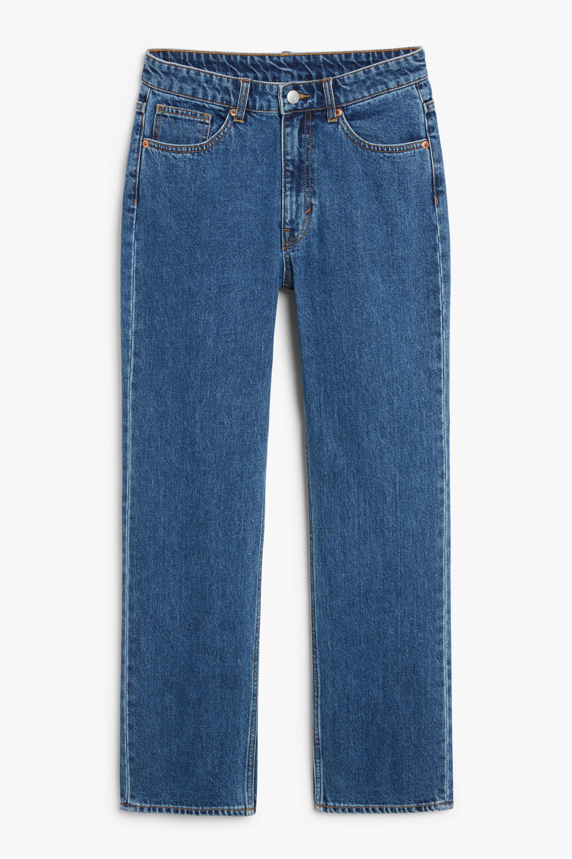 Monki Denim Ikmo Blue Jeans | Lyst Australia