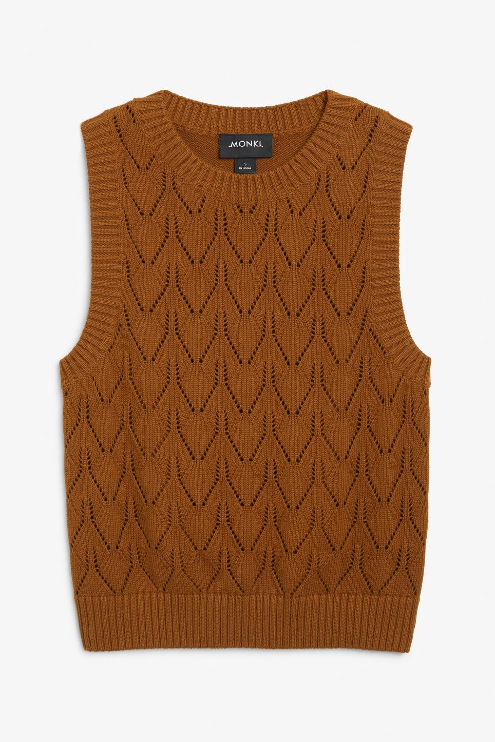 monki knitted vest
