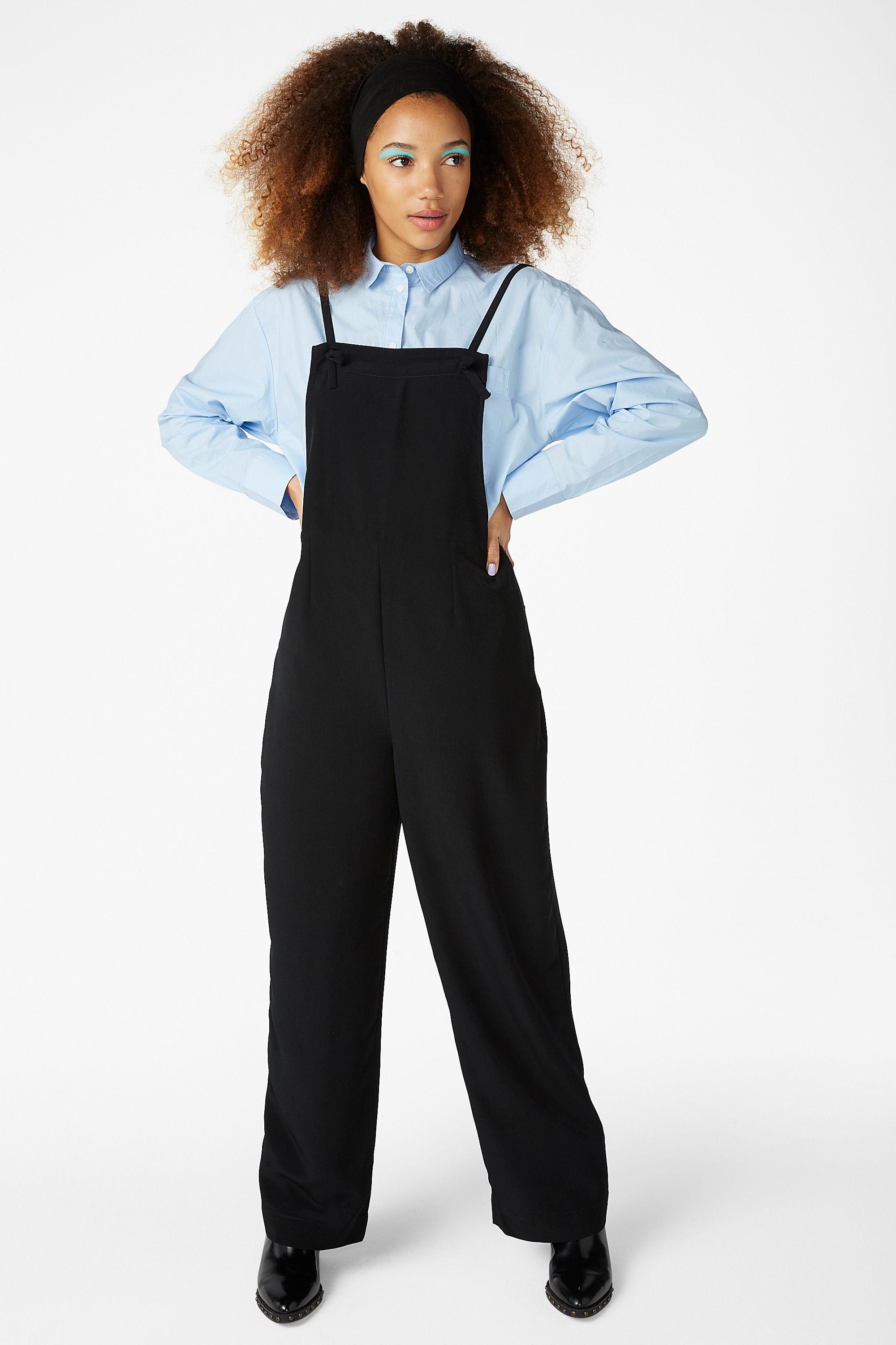 flowy dungarees