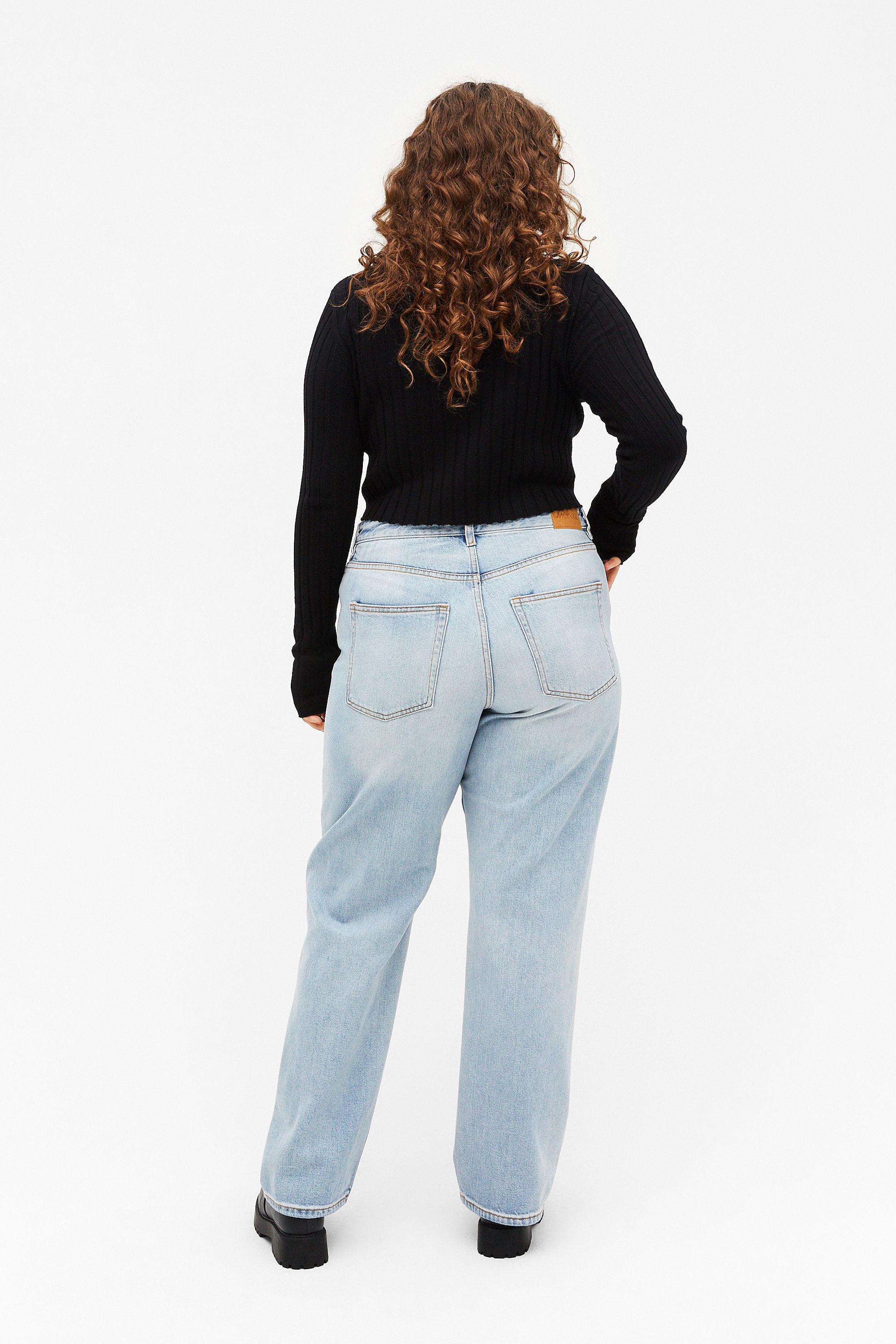 rehber taiki straight leg blue jeans 