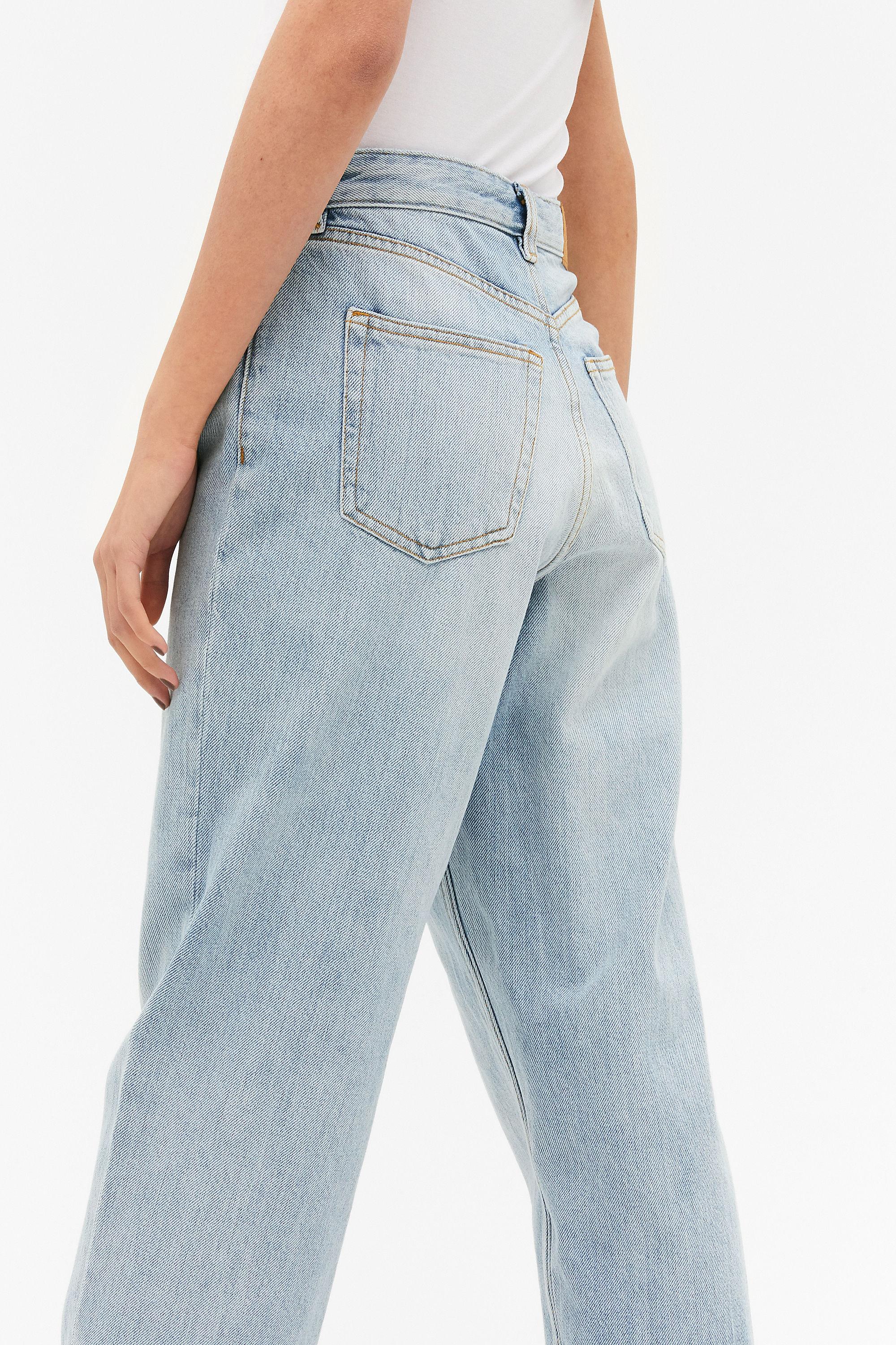 Monki Denim Taiki Straight Leg Light 