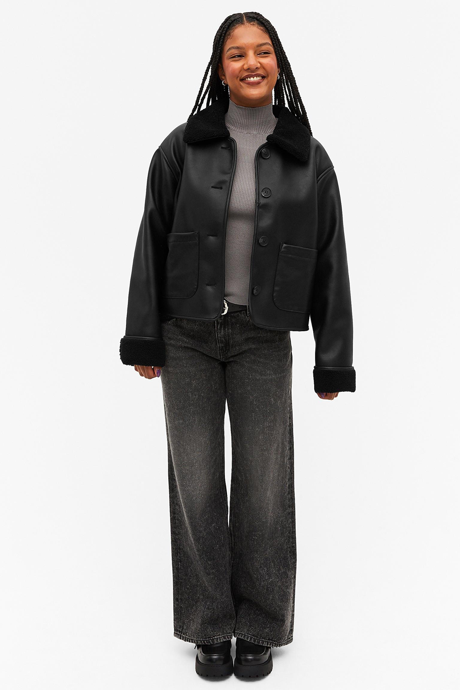 Aviator jacket hotsell monki