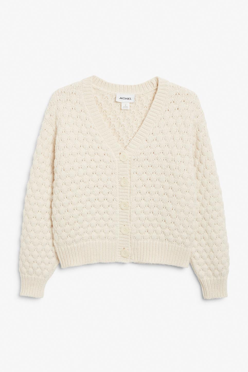 monki oversized cardigan