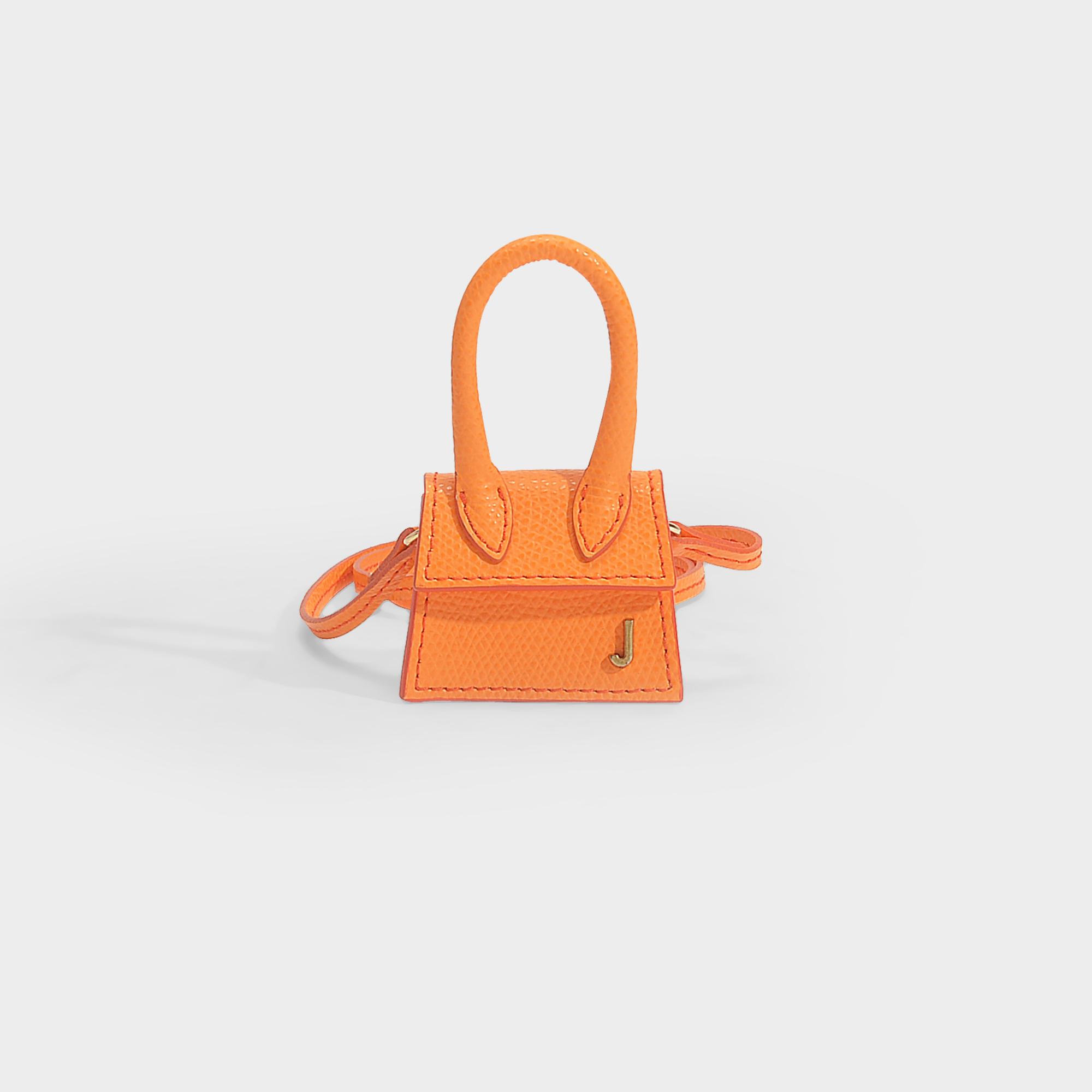 Jacquemus Le Petit Chiquito Bag In Orange Calfskin | Lyst