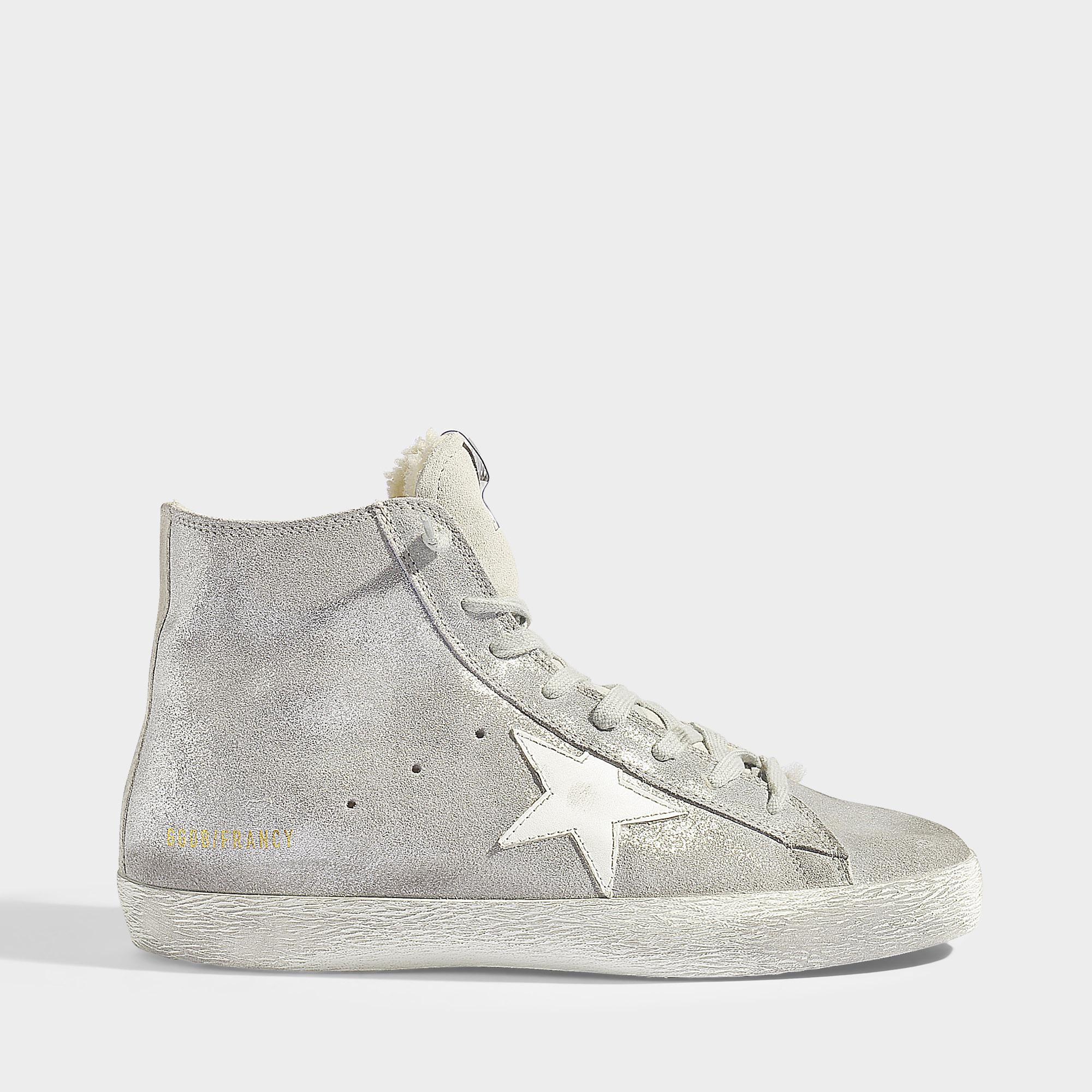 golden goose francy silver