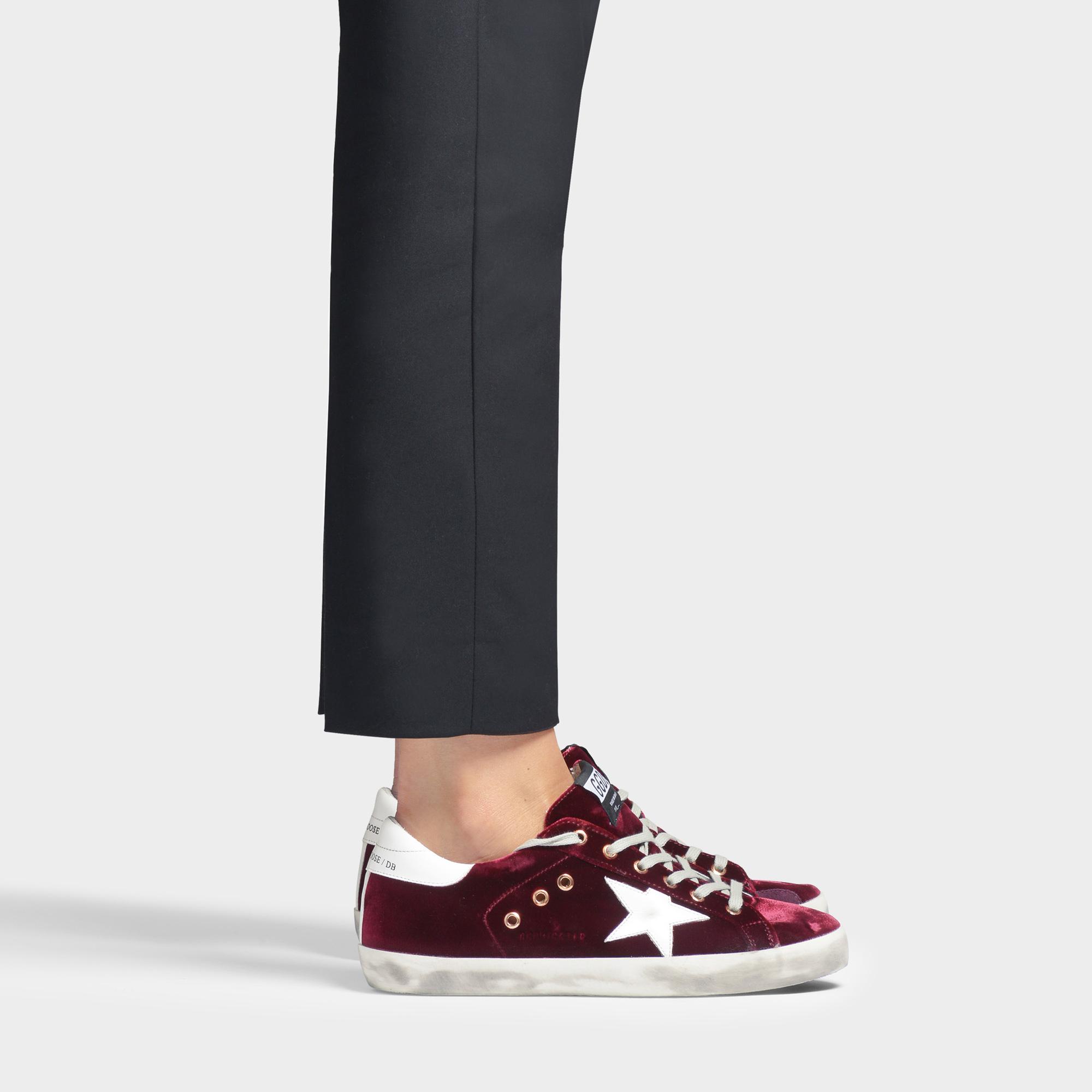 Burgundy cheap golden goose