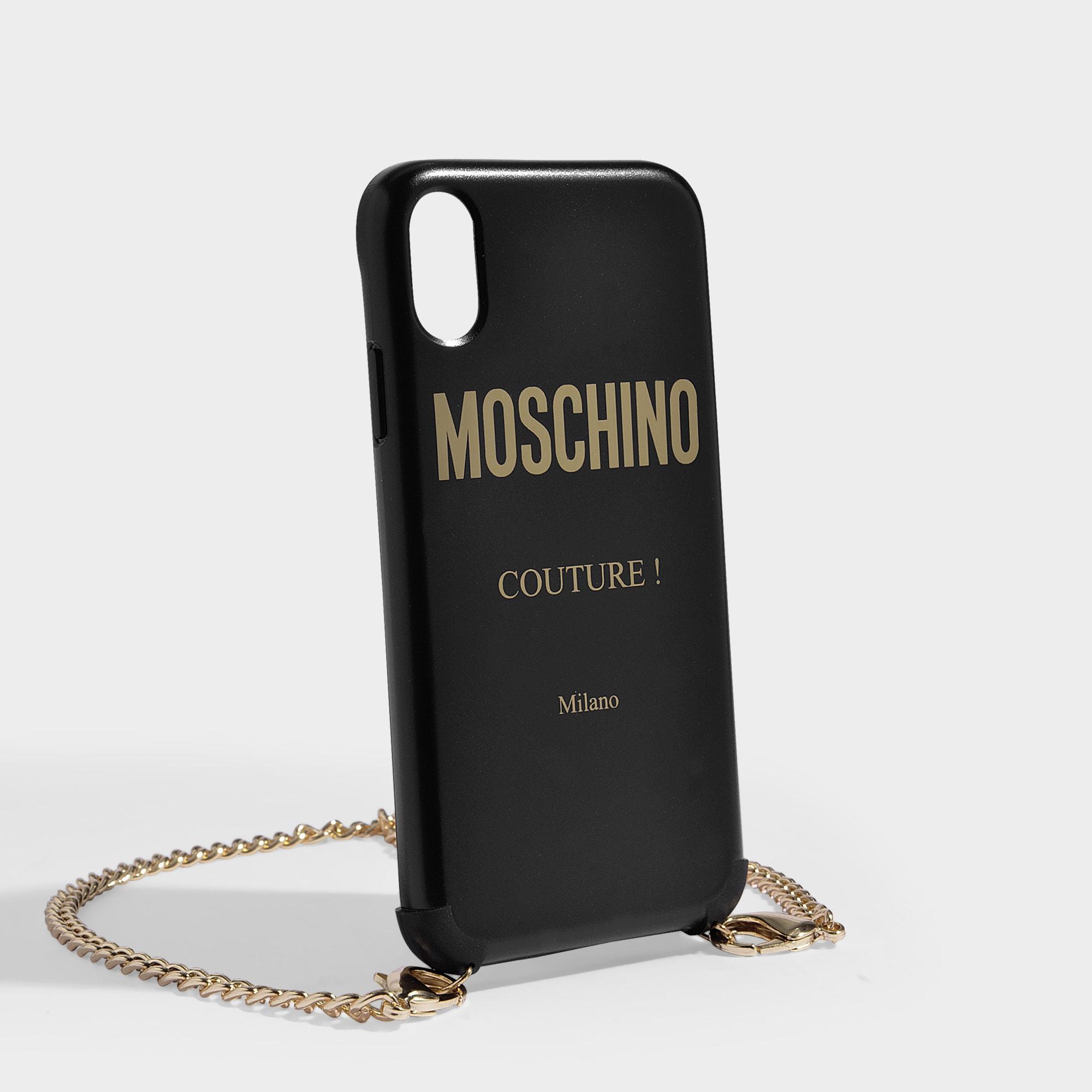 moschino iphone xr case