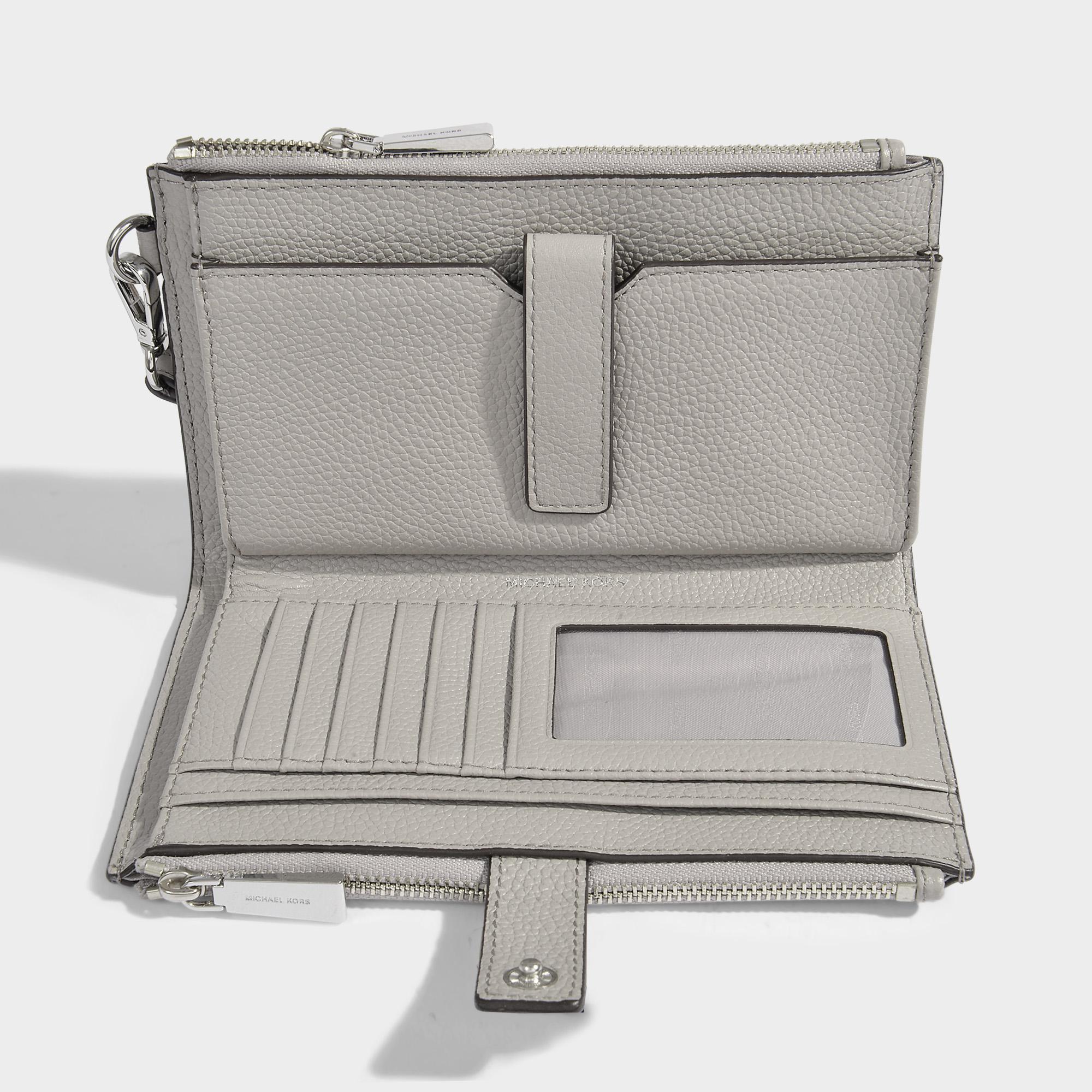 michael kors grey wristlet