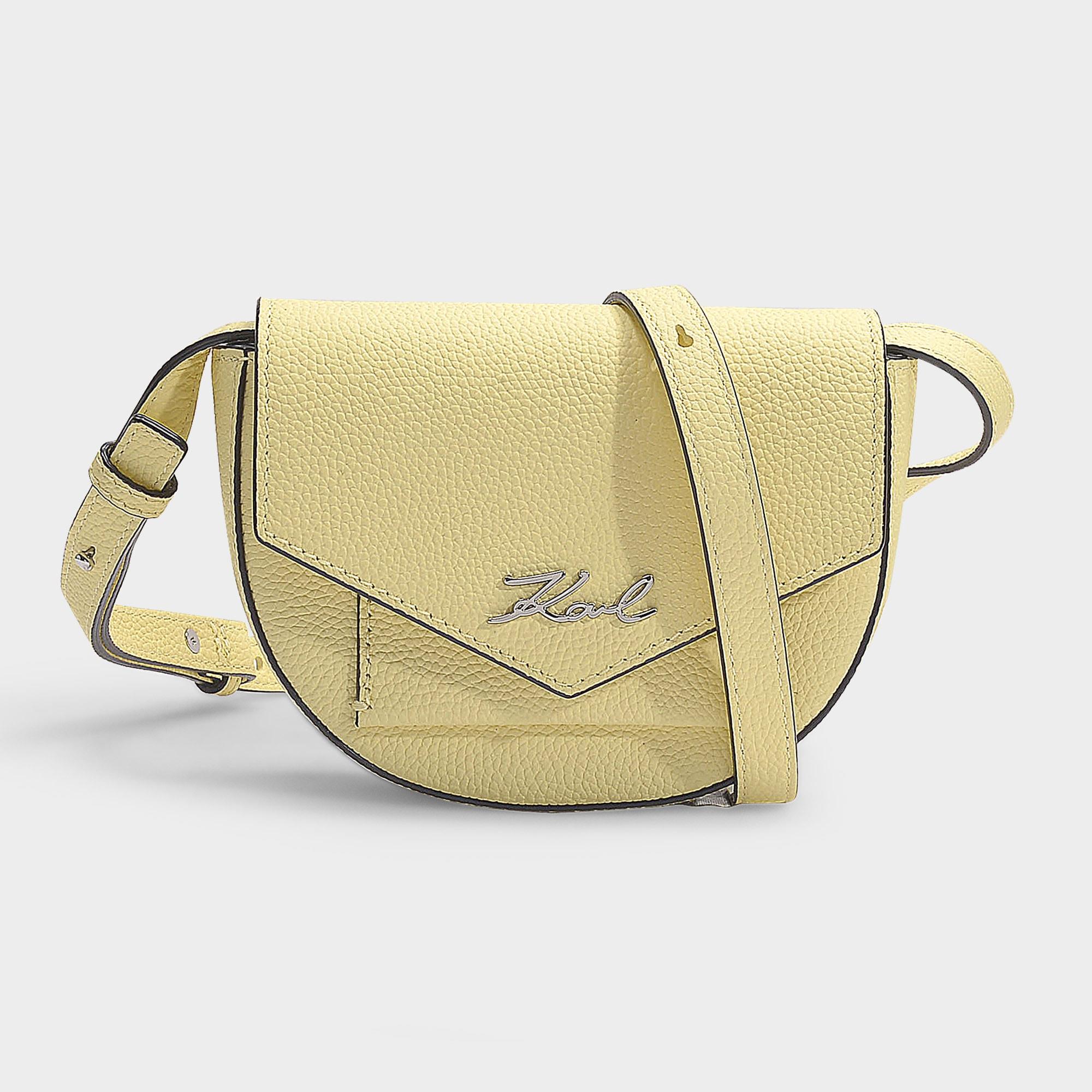 Karl Lagerfeld Yellow Purse