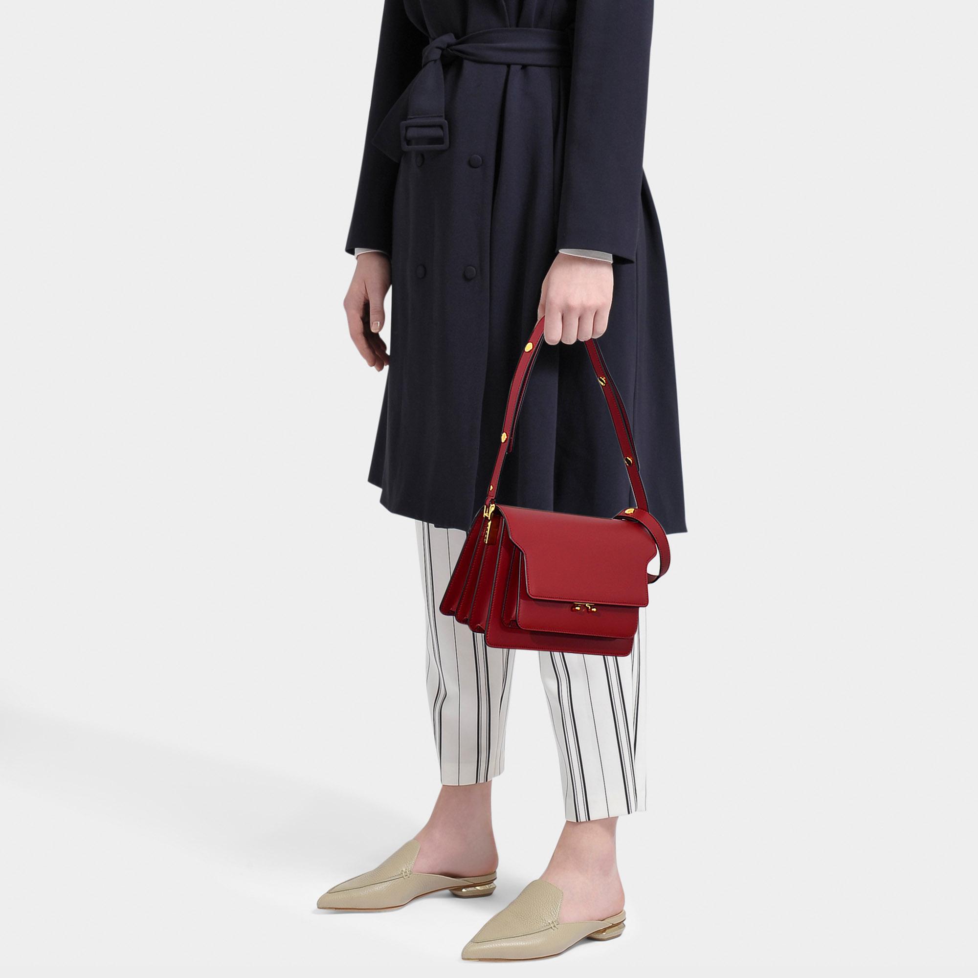 marni trunk bag red