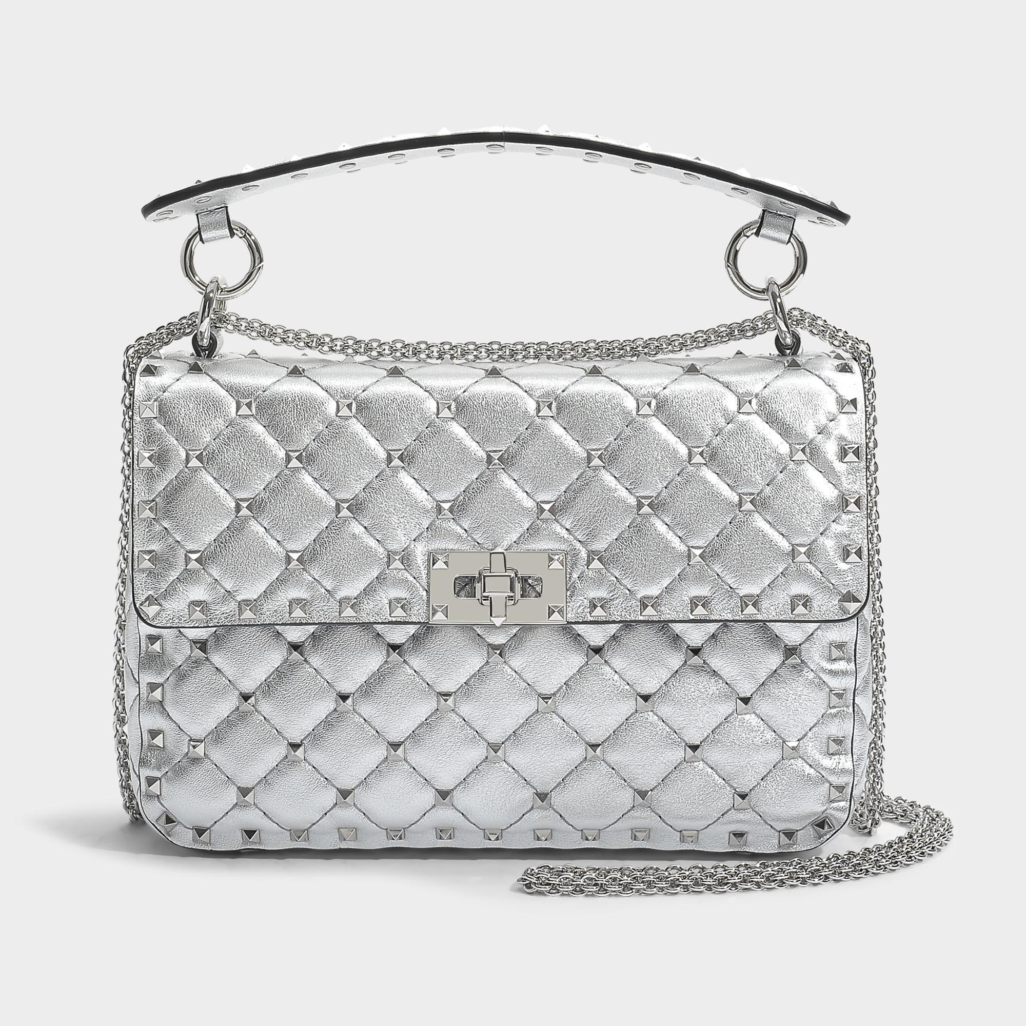 valentino silver bag