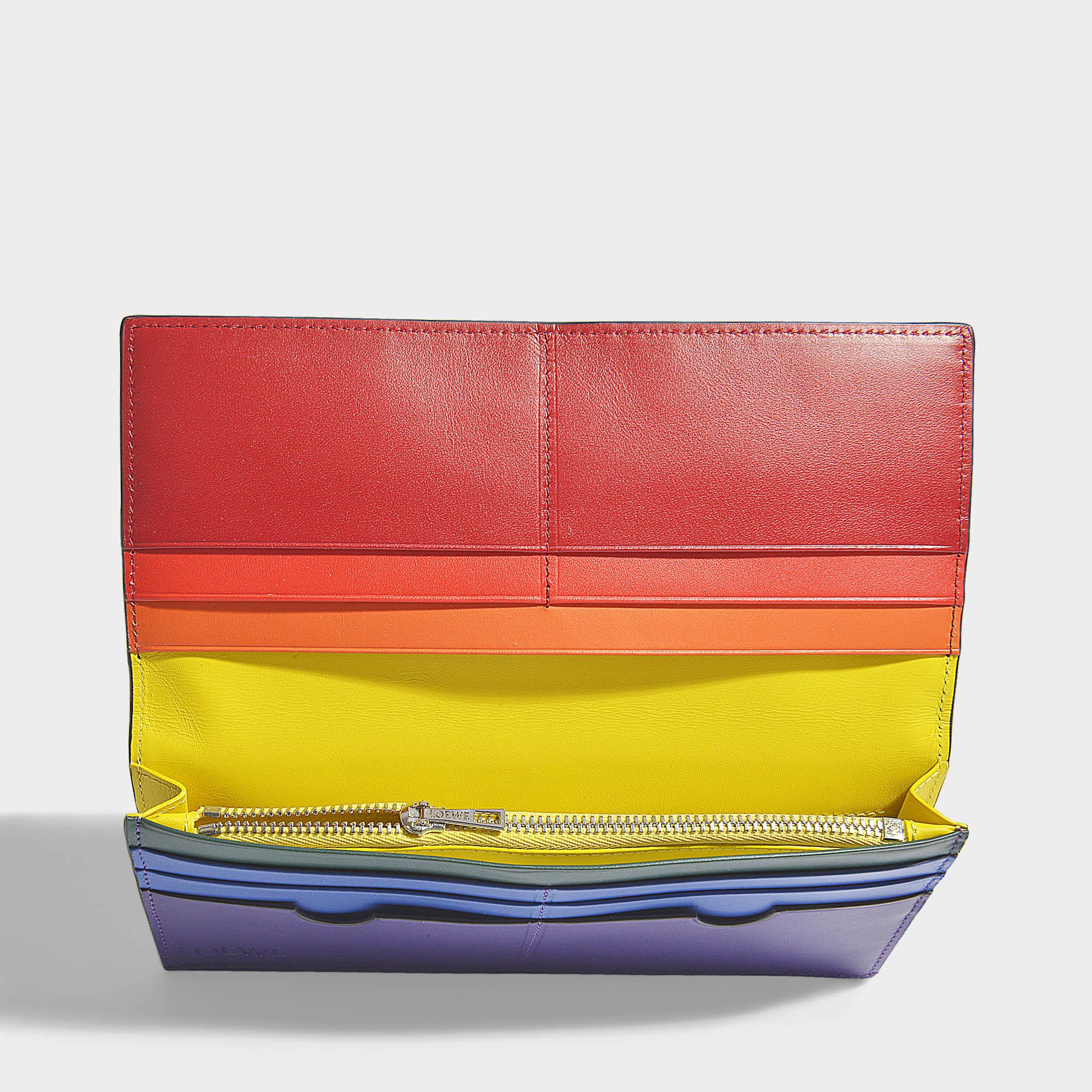 loewe rainbow wallet