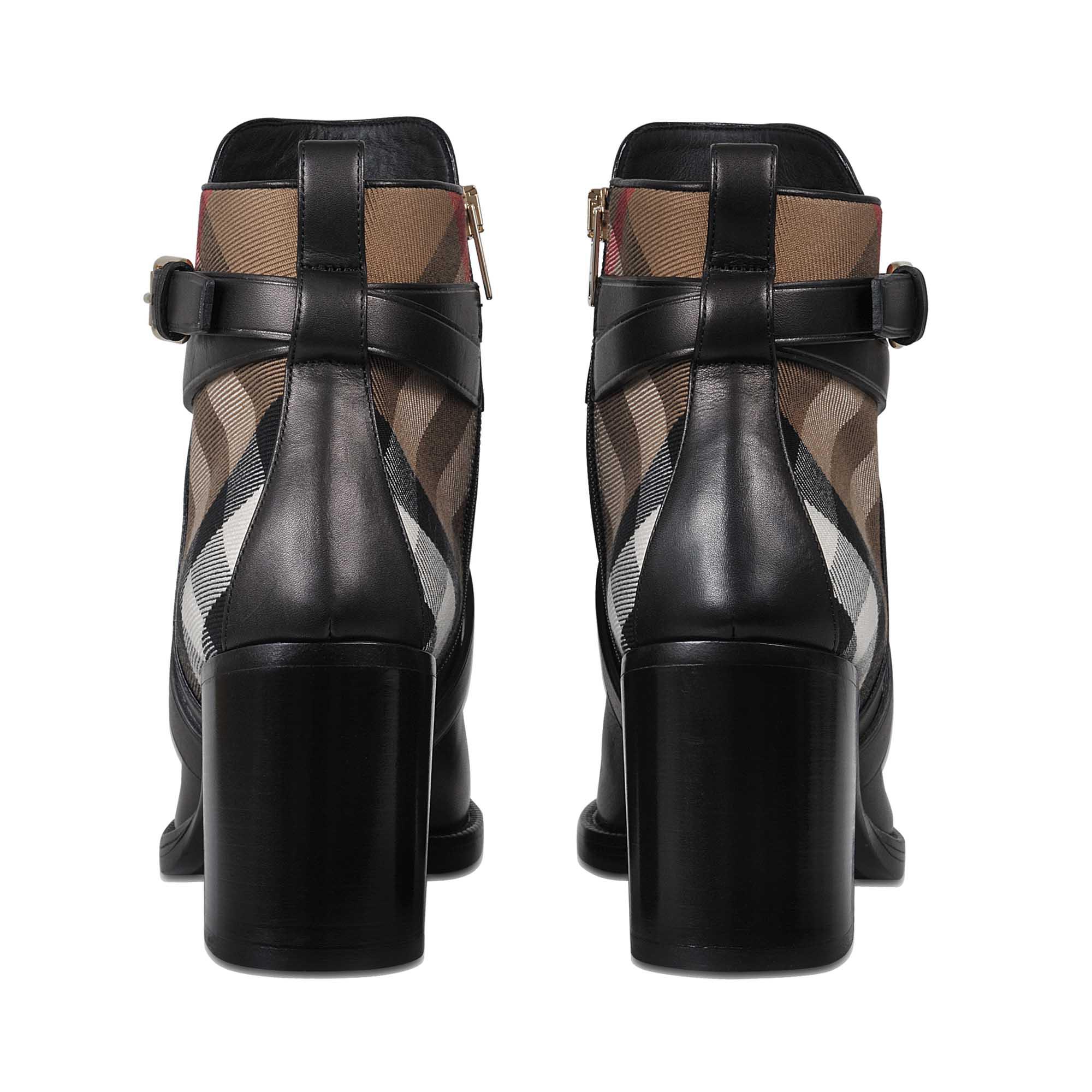 burberry vaughan check boots