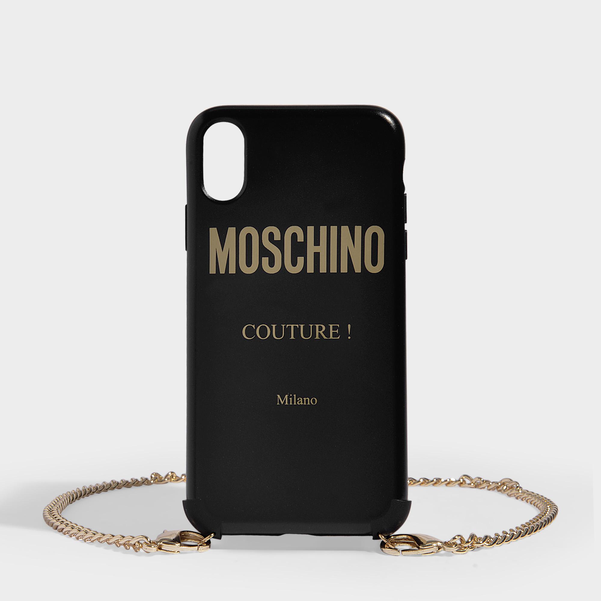 moschino lion phone case