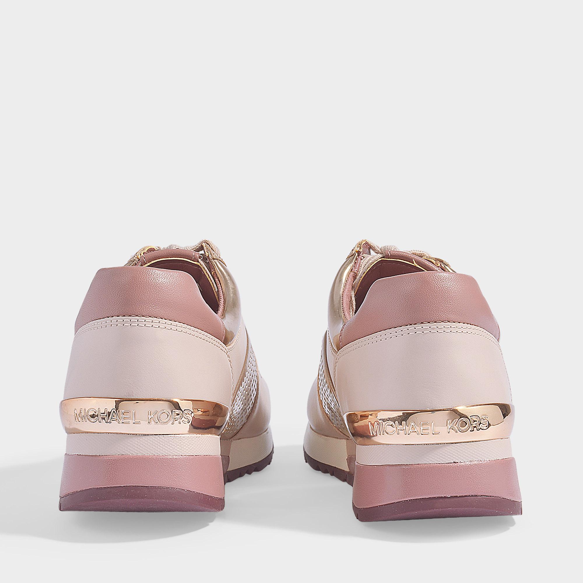 michael kors soft pink shoes
