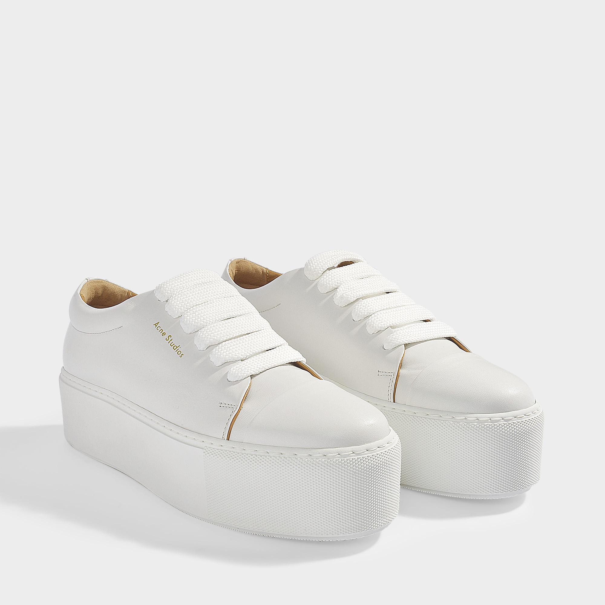 acne studios platform sneakers