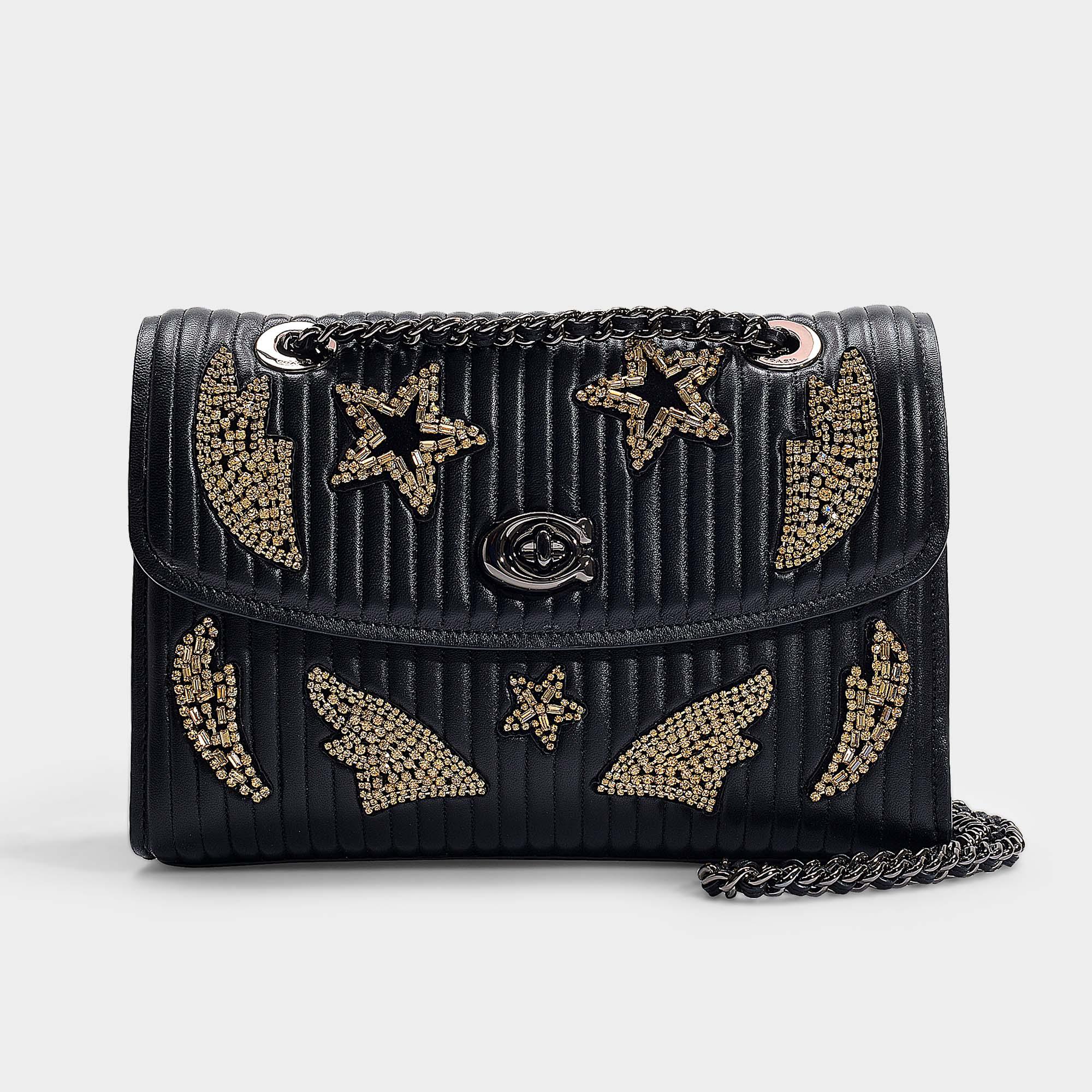 Parker Quilted Leather Shoulder Bag