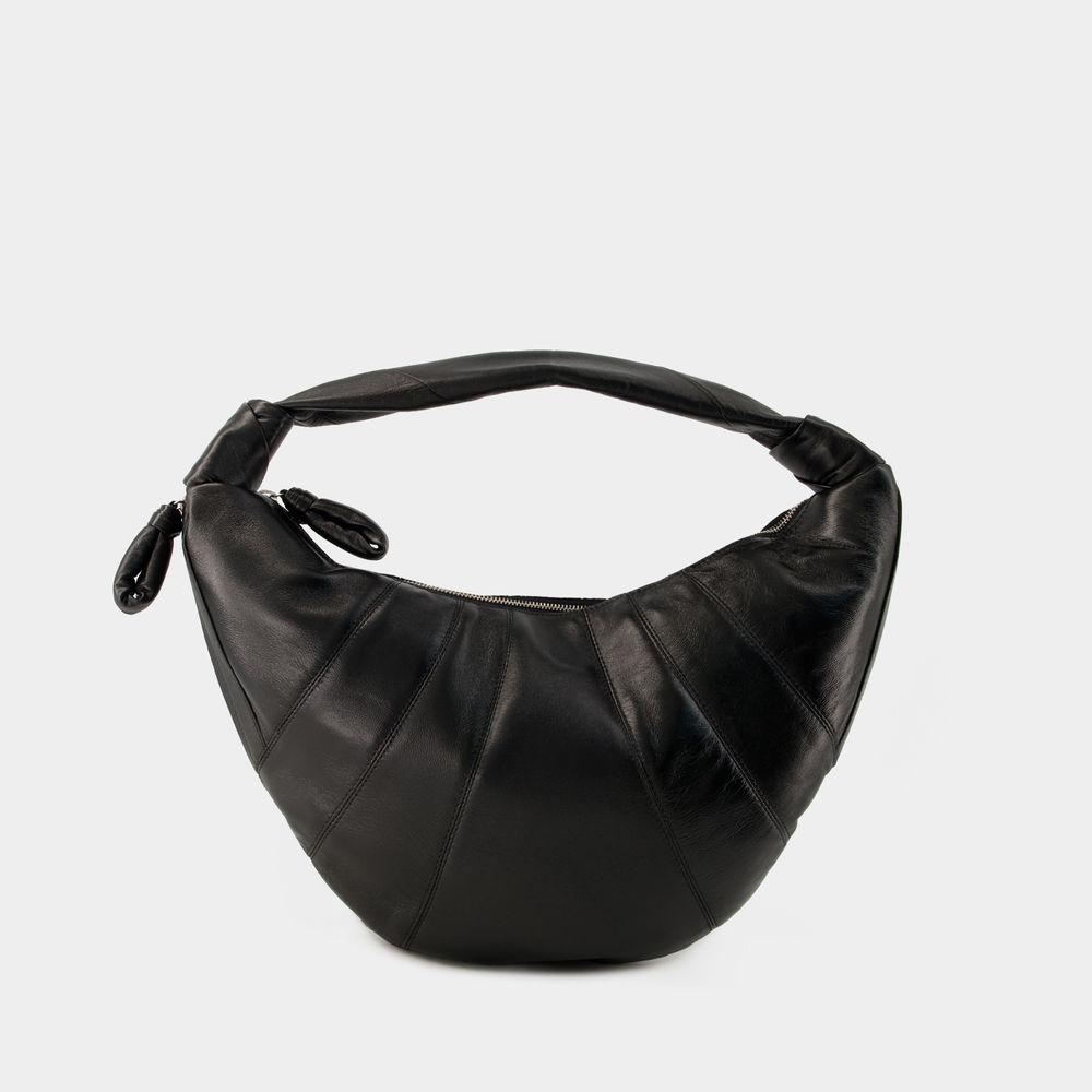 Lemaire Fortune Croissant Bag in Black | Lyst