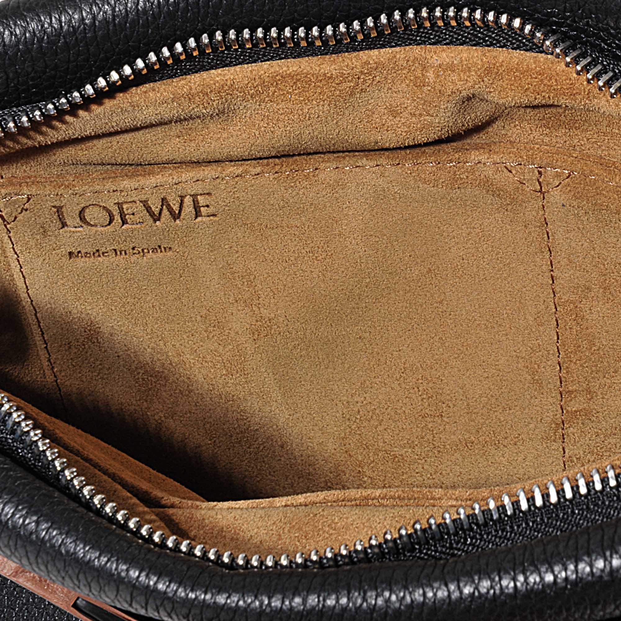 Loewe Leather Missy Small Bag In Black Soft Grained Calf - Lyst