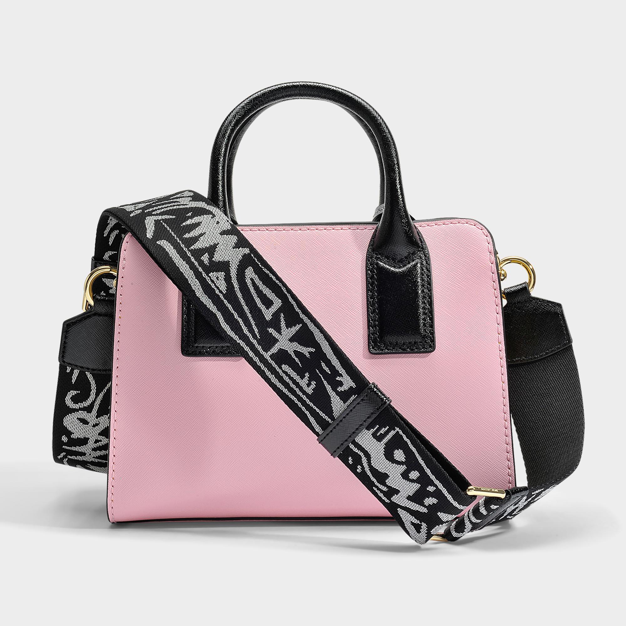 Marc Jacobs Leather Little Big Shot Tote Bag in Light Pink (Pink) - Lyst