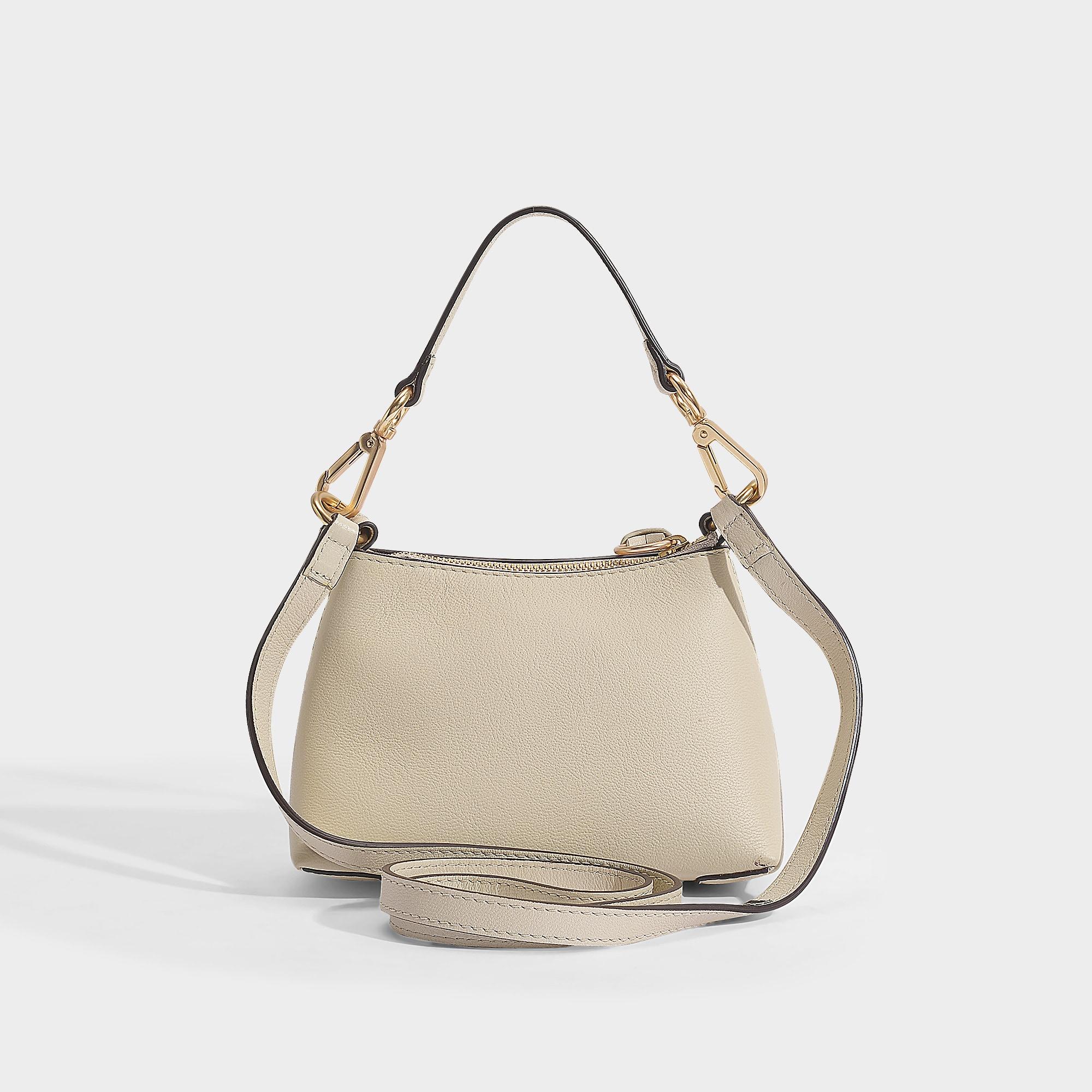 See By Chloé Leather Joan Small Shoulder Bag in Beige (Natural) - Lyst