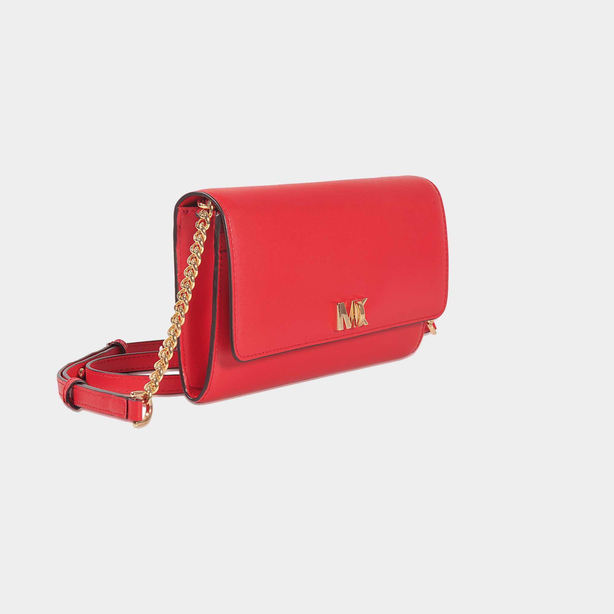 MICHAEL Michael Kors Mott Xl Wallet Clutch in Red Lyst