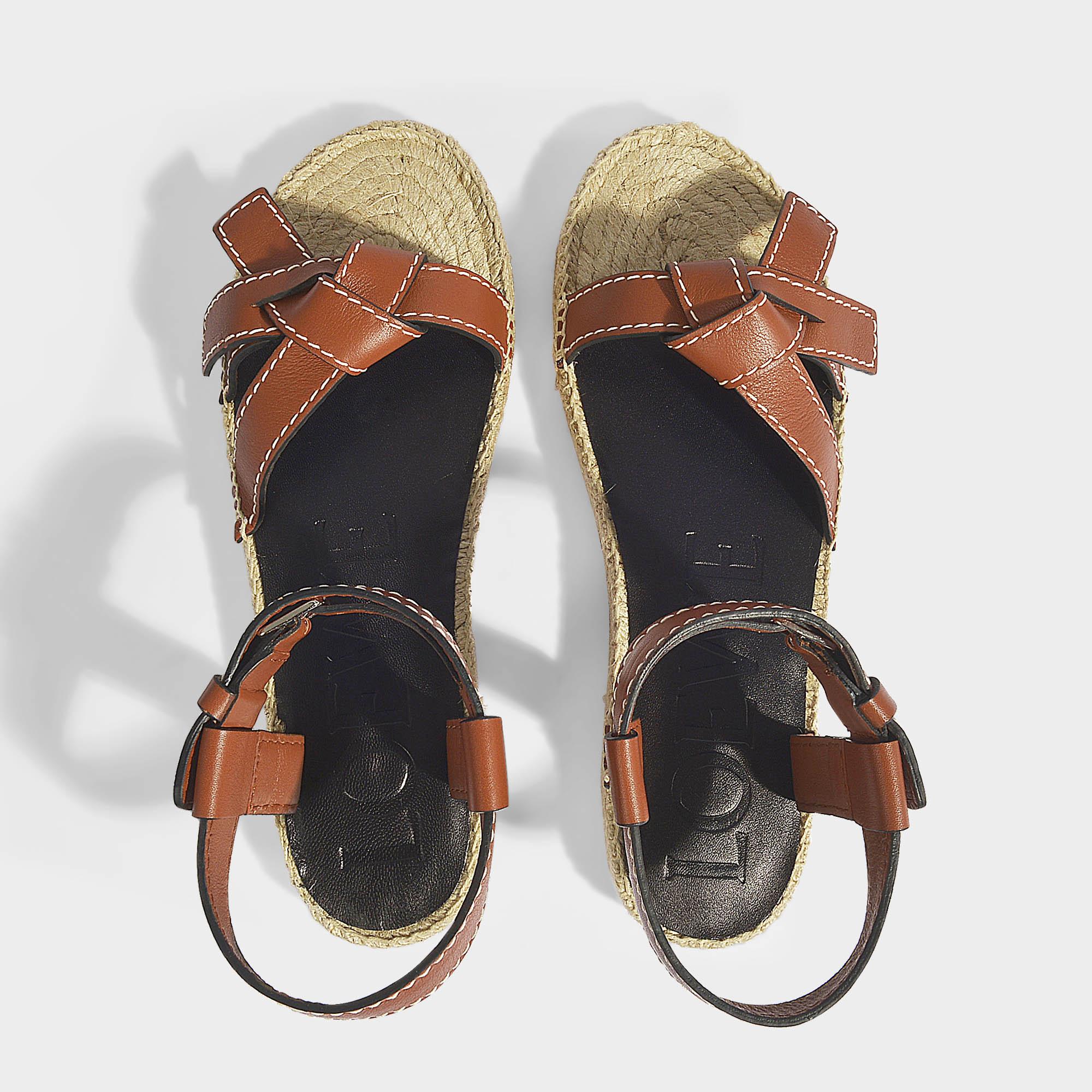 loewe gate sandals