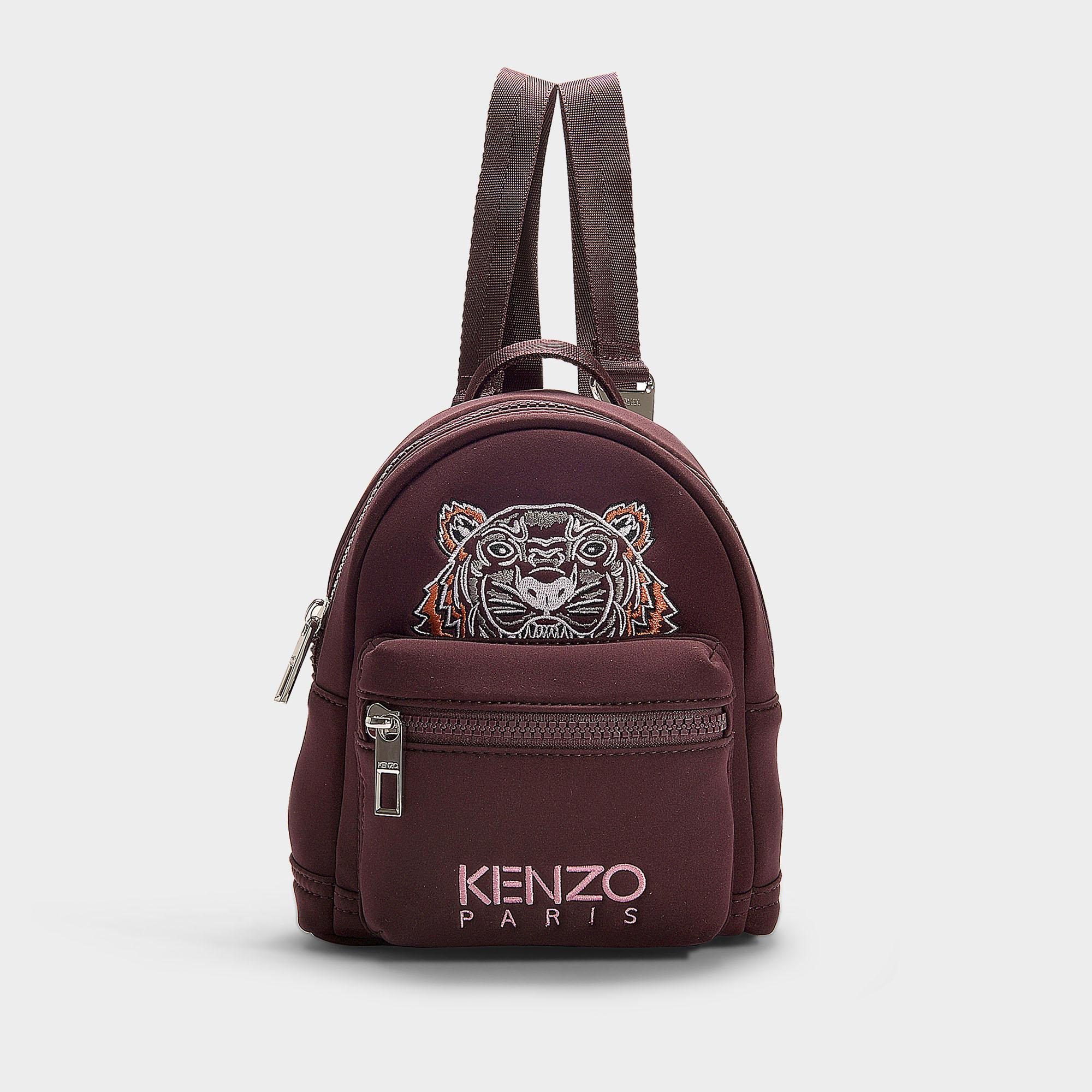 kenzo backpack maroon