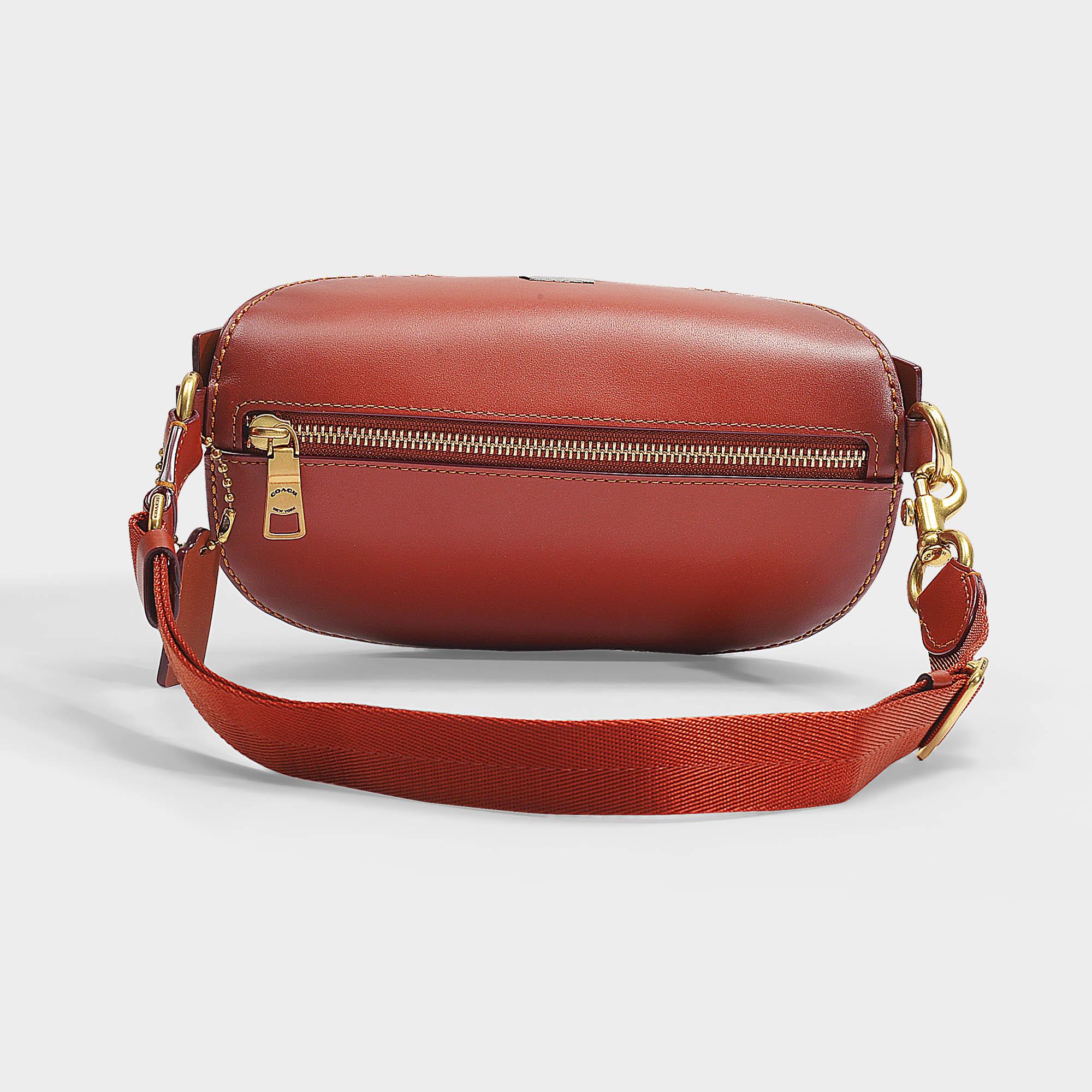 COACH Belt Bag In Signature Canvas in Tan/Rust/Brass (Brown) - Save 20% |  Lyst
