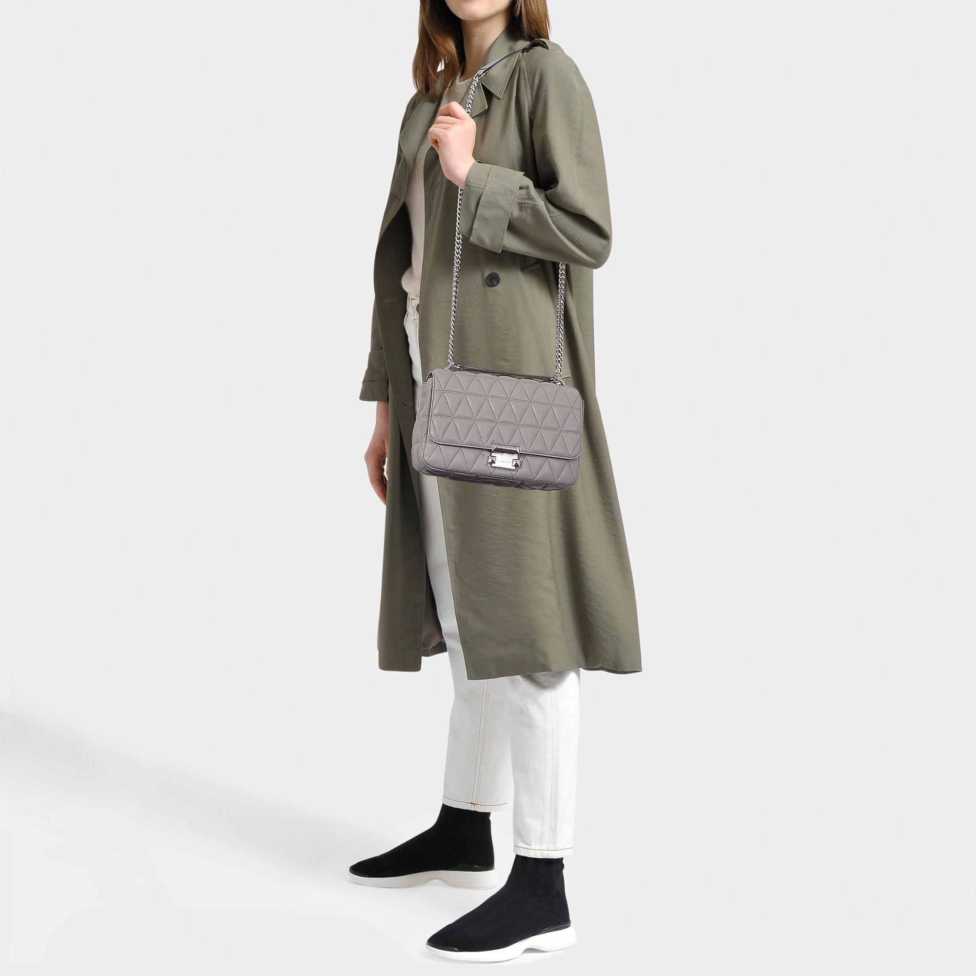 grey michael kors bag